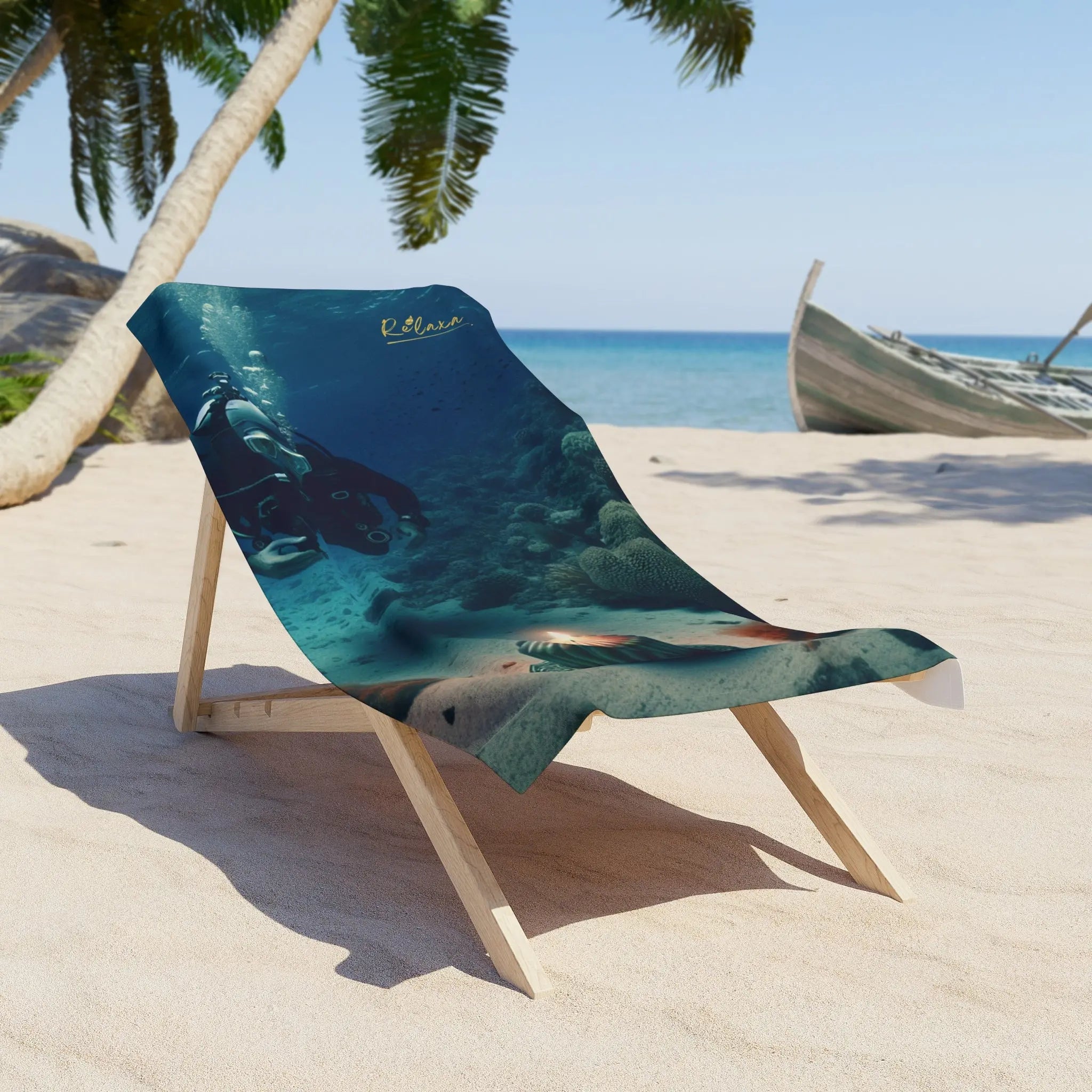 Tropical Ocean Beach Towel - Perfect for Summer Vibes Printify