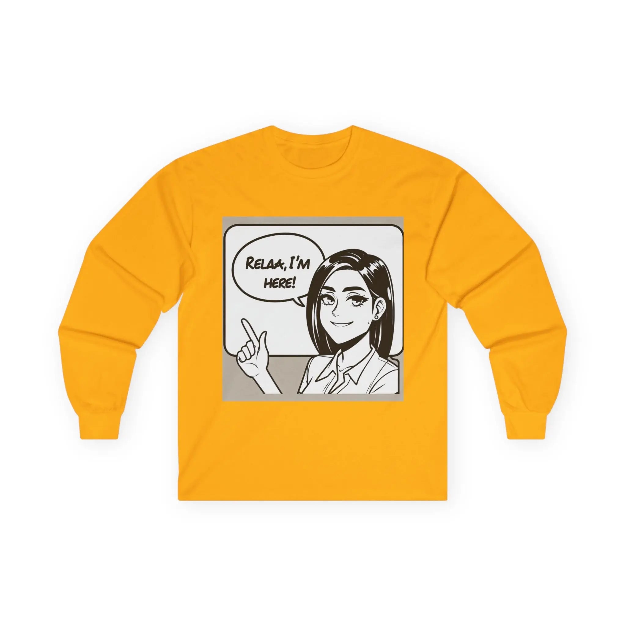 Relaxa Galaxy Unisex Ultra Cotton Long Sleeve Tee Printify