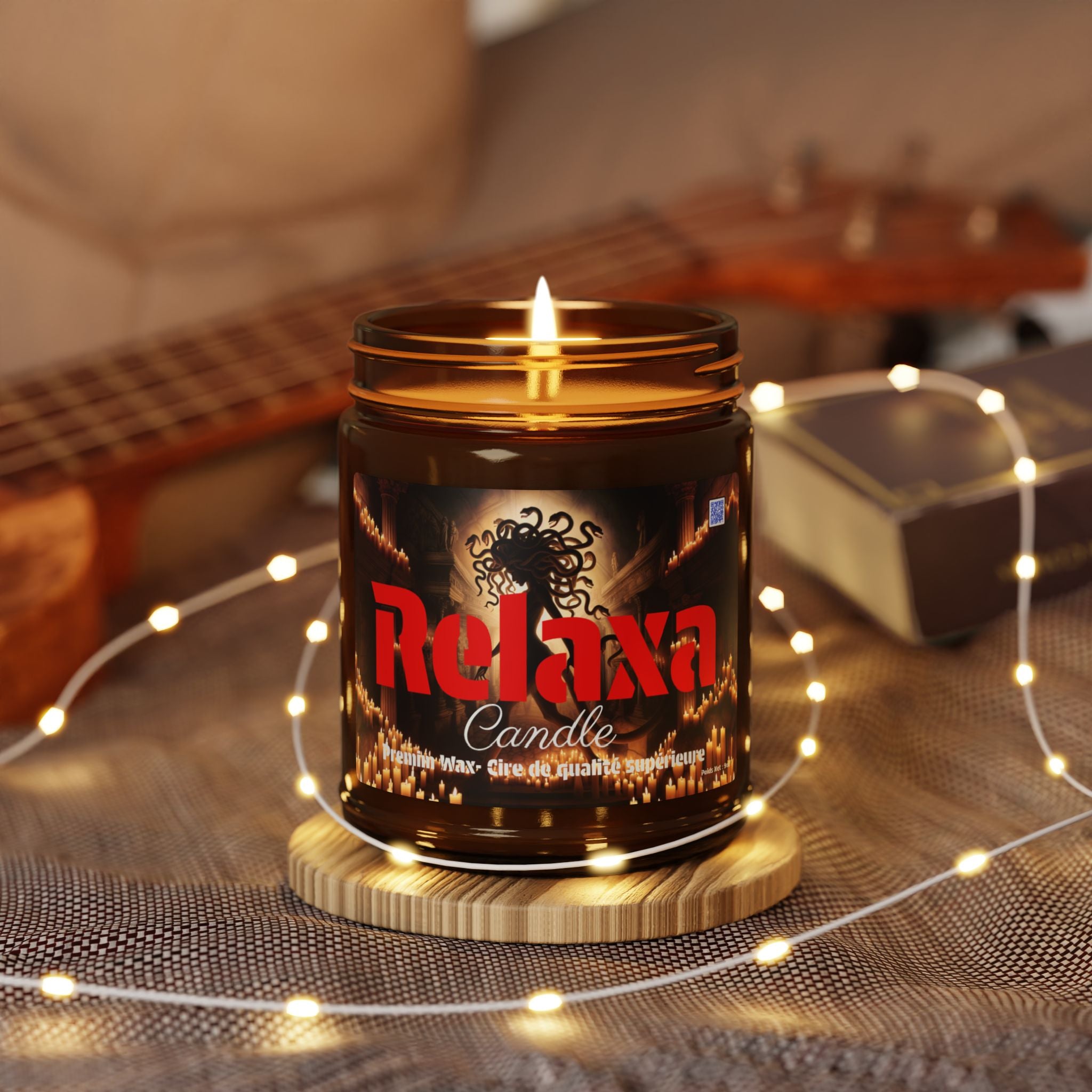Relaxa Scented Soy Candle - Relaxing Ambiance for Self-Care