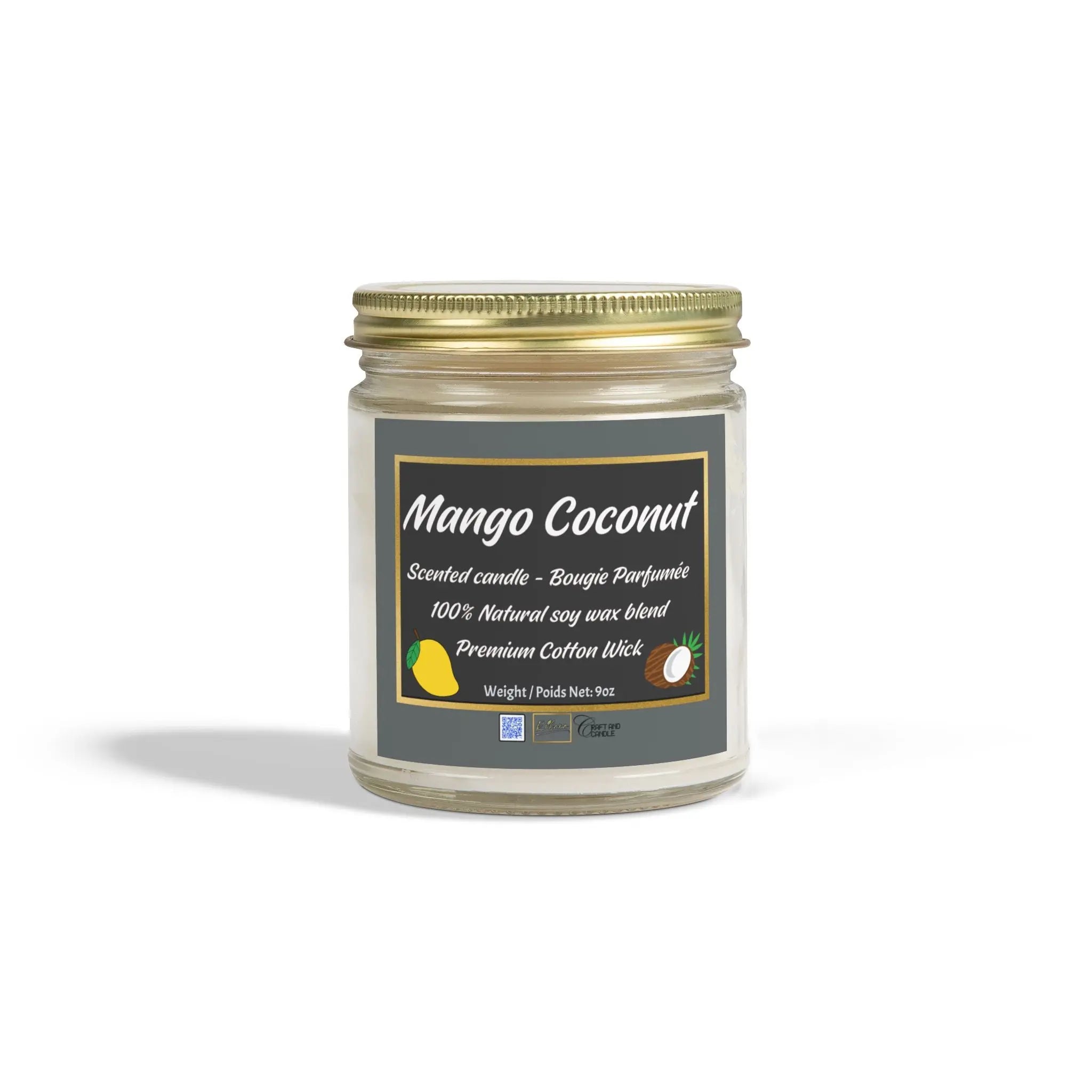 Mango Coconut Candle Printify