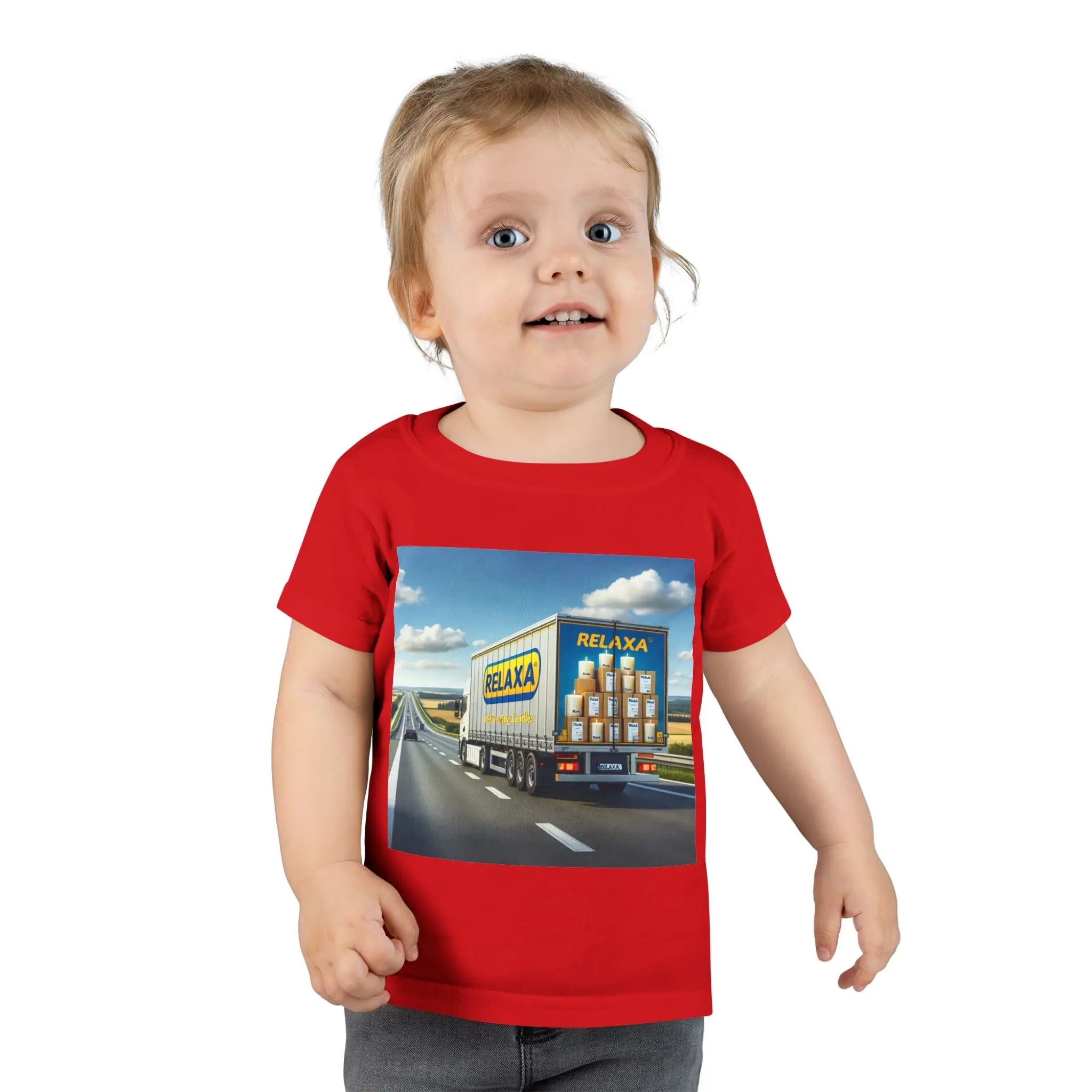 Relaxing Truck Toddler T-Shirt - Perfect for Little Adventurers Printify