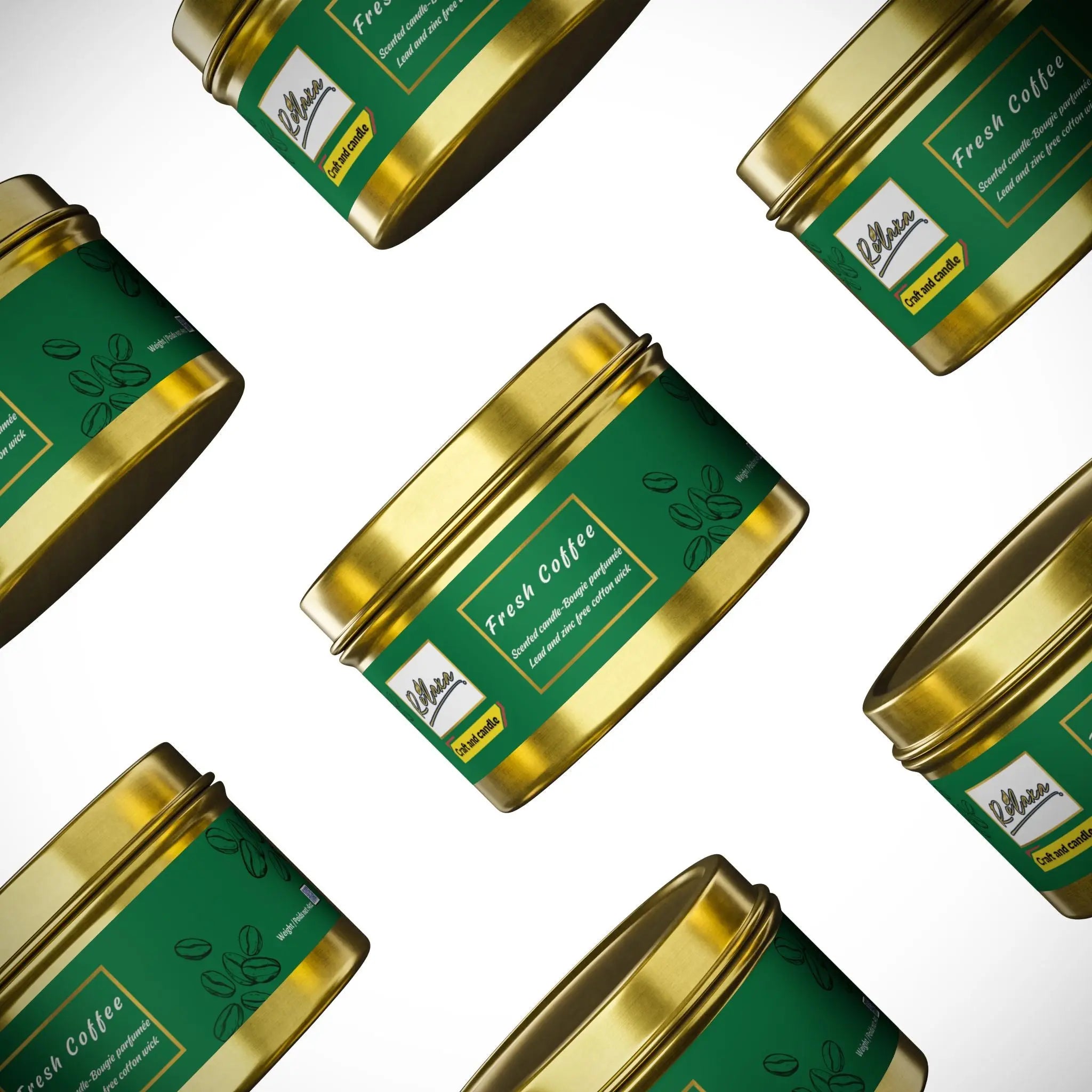 Coffee Tin Candles Printify