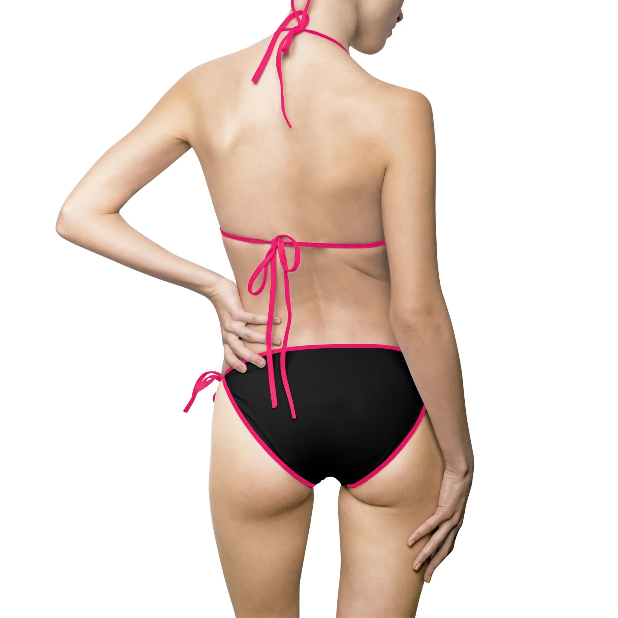 Relaxa Tropical Sunset Women's Bikini Swimsuit - Perfect for Beach Days & Pool Parties Printify