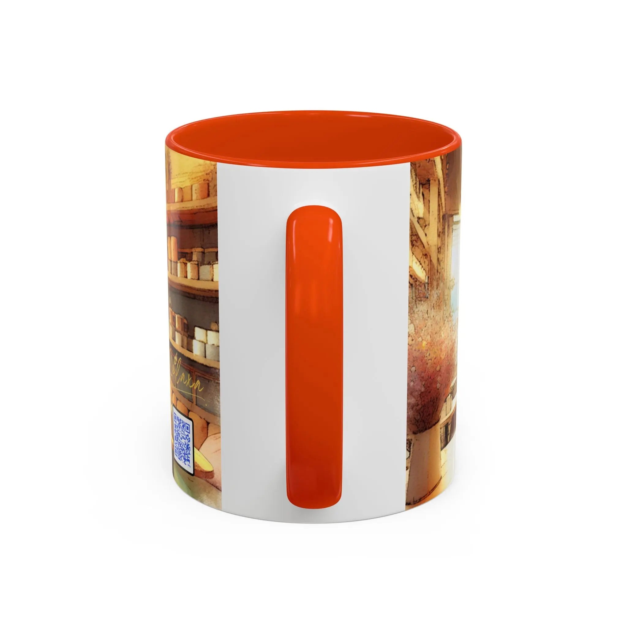 Colorful Café Mug - 11oz & 15oz - Perfect for Coffee Lovers & Gift Giving Printify