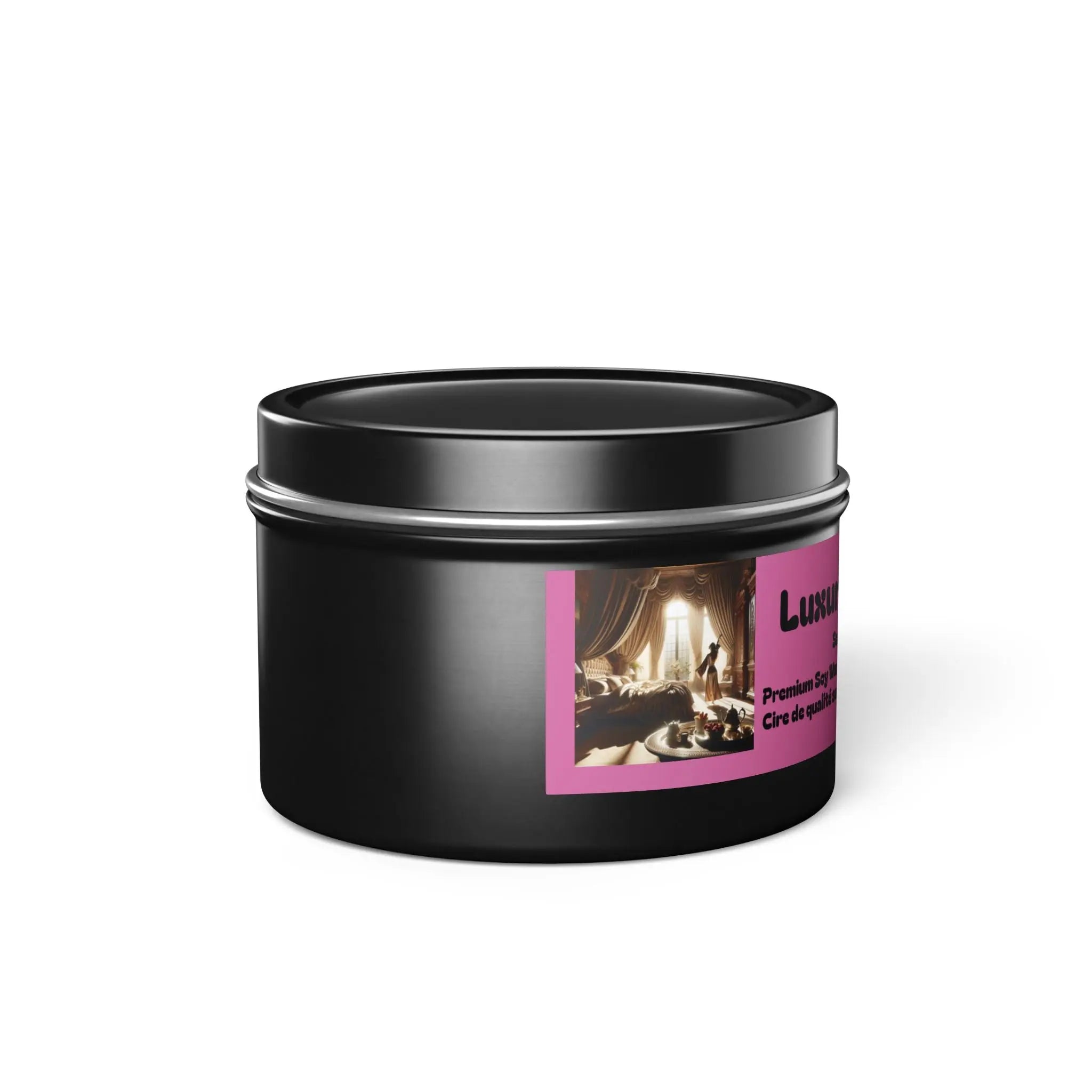 Luxurious Morning Soy Candles, Scented Candle for Relaxation, Home Fragrance Gift, Eco-Friendly Candle, Tin Candle for Aromatherapy Printify