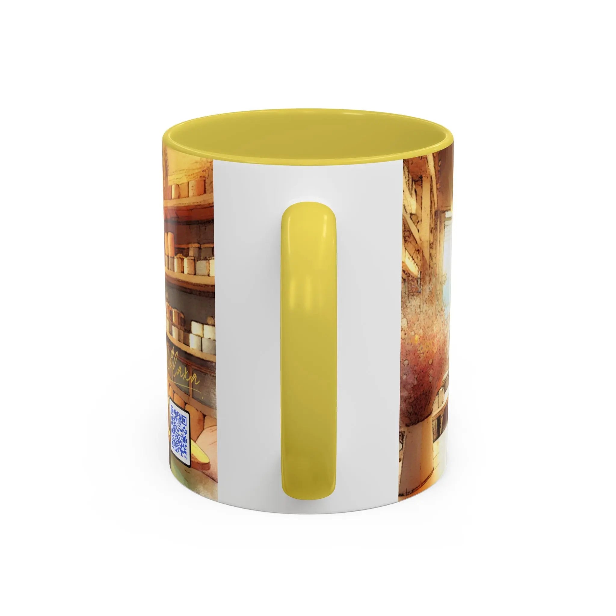 Colorful Café Mug - 11oz & 15oz - Perfect for Coffee Lovers & Gift Giving Printify