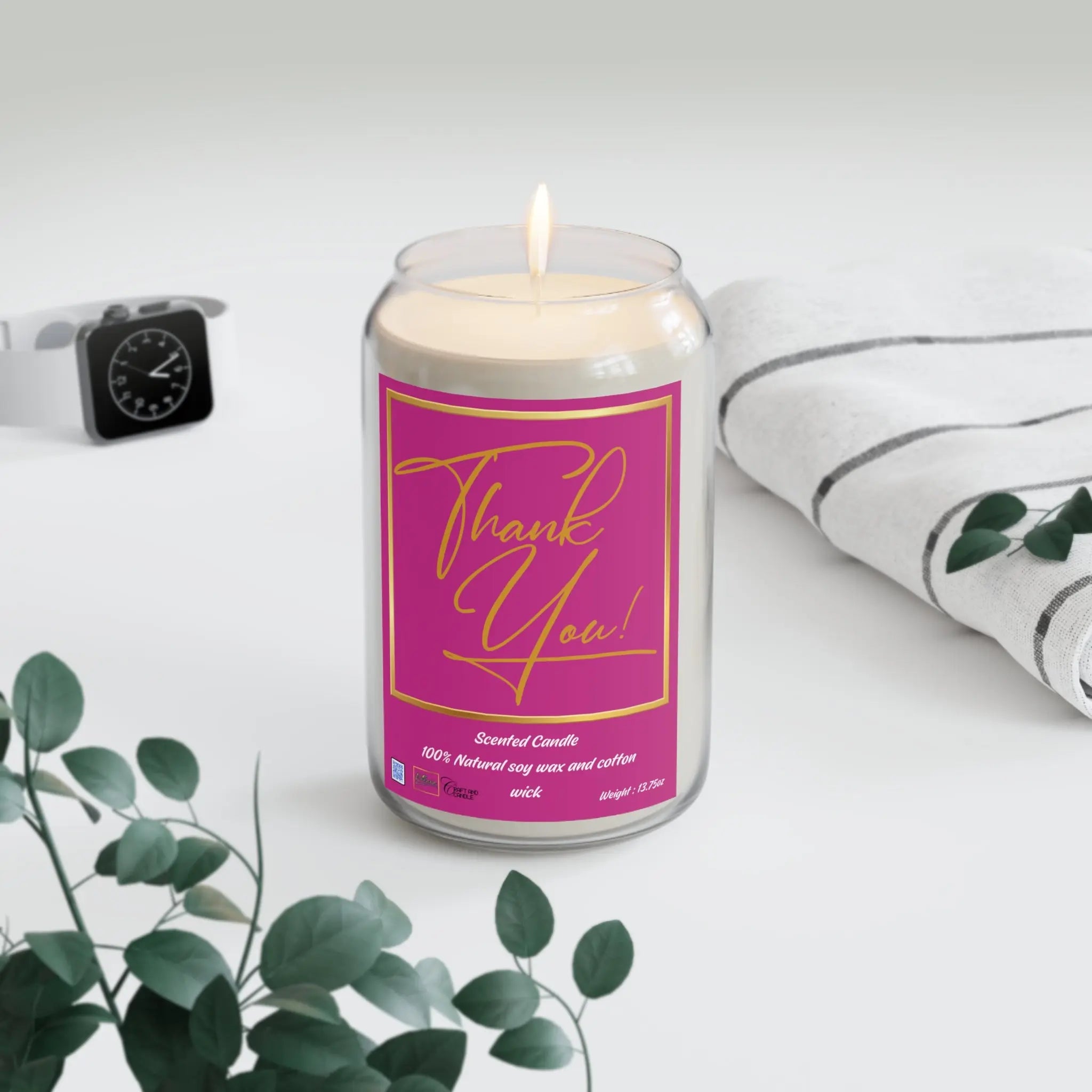 Aromatherapy Candle Thank you! Relaxa Candle Canada