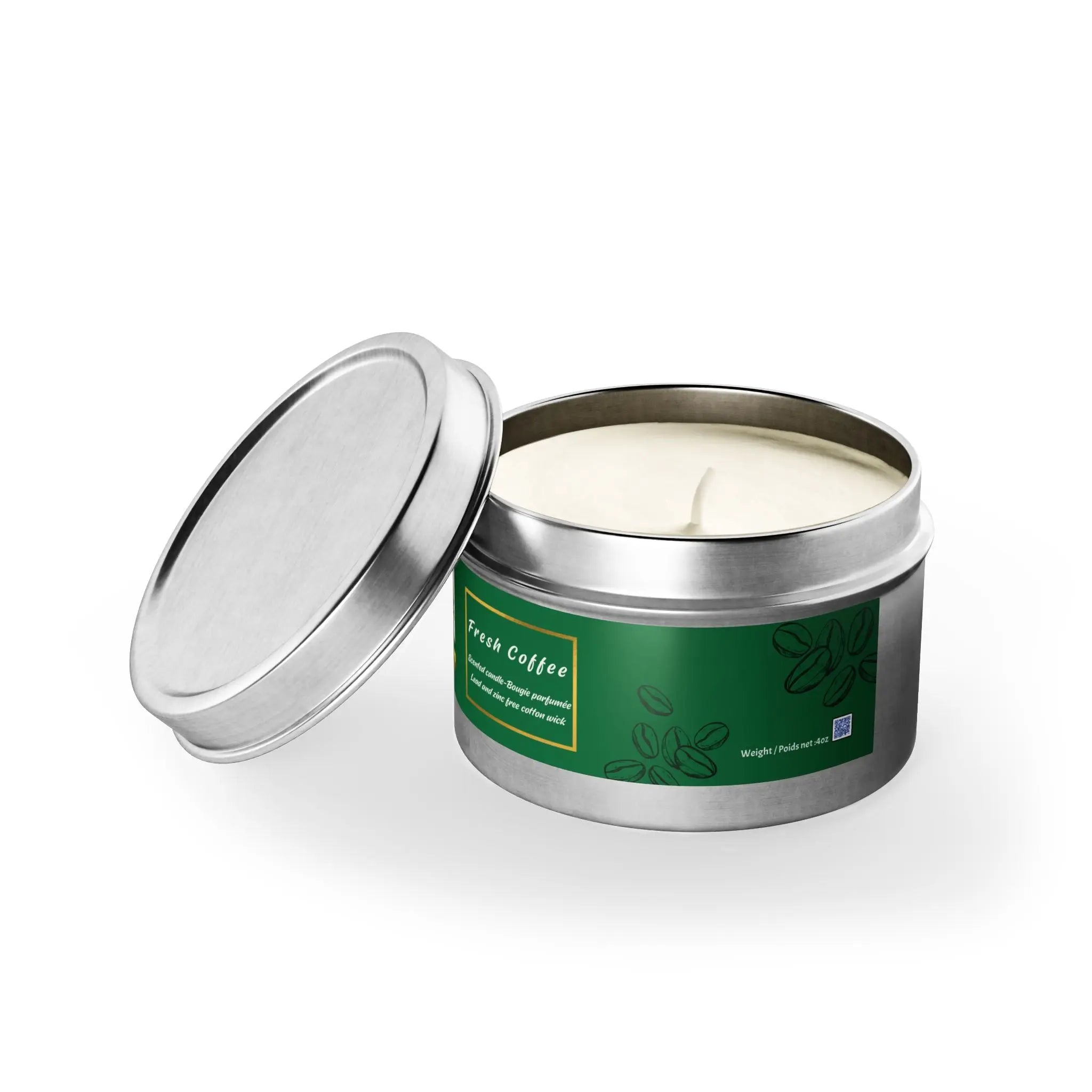Coffee Tin Candles Relaxa Candle Canada