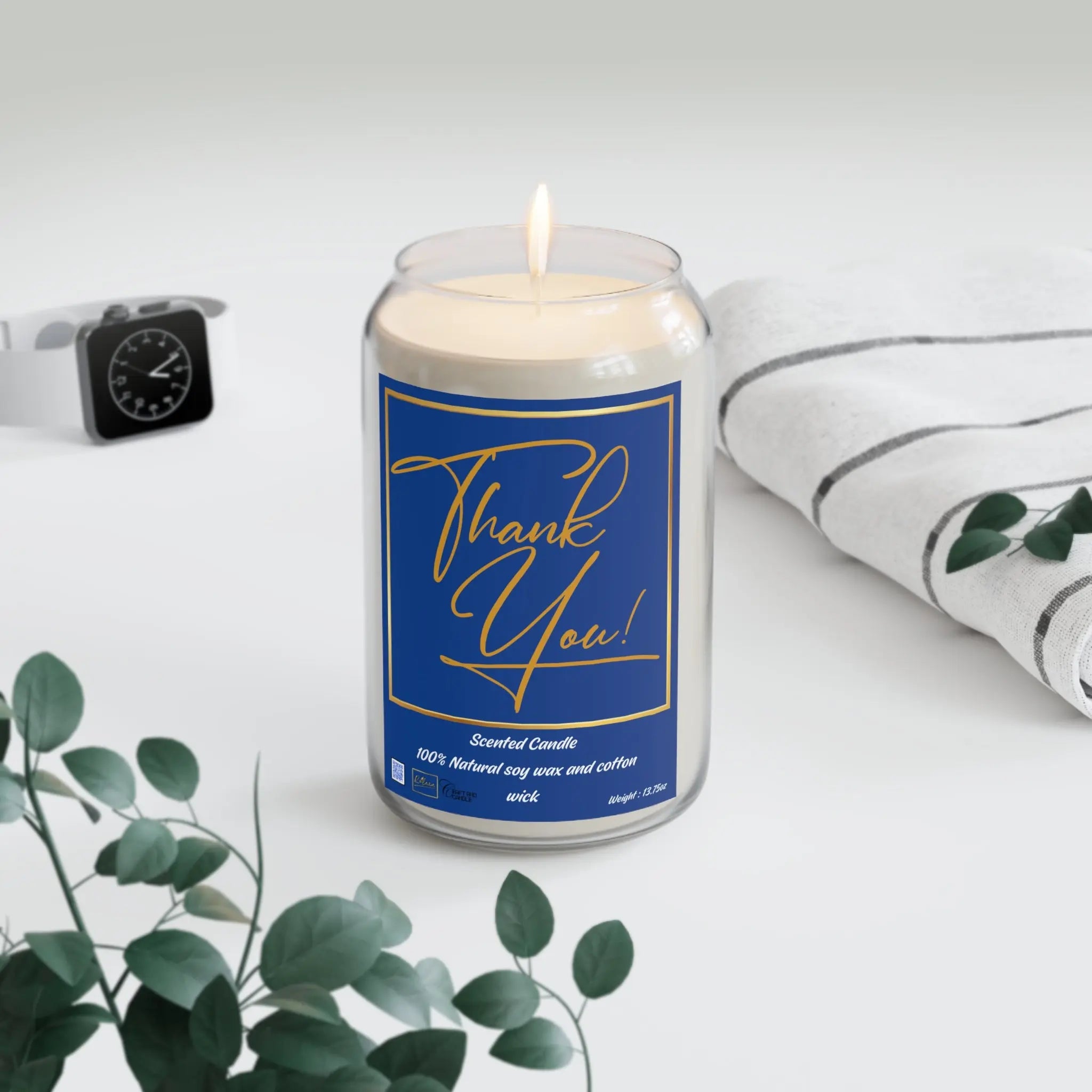 Scented Candle - Thank You! Gift, 13.75oz Aromatherapy Candle, Home Fragrance, Relaxation Gift, Party Favor Relaxa Candle Canada