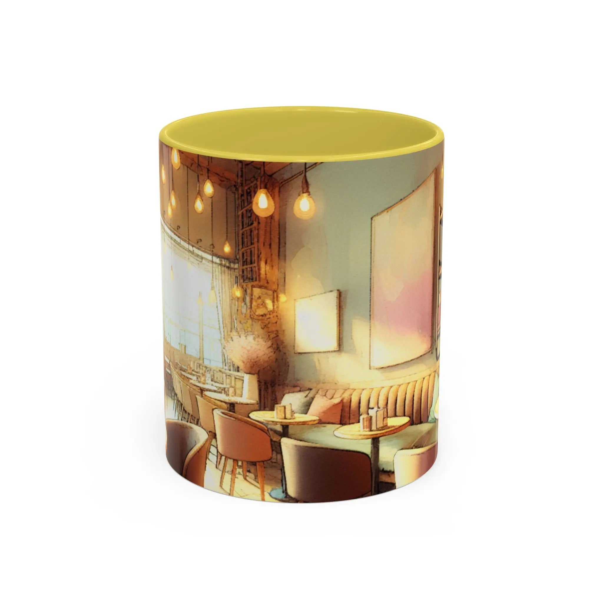 Colorful Café Mug - 11oz & 15oz - Perfect for Coffee Lovers & Gift Giving Printify