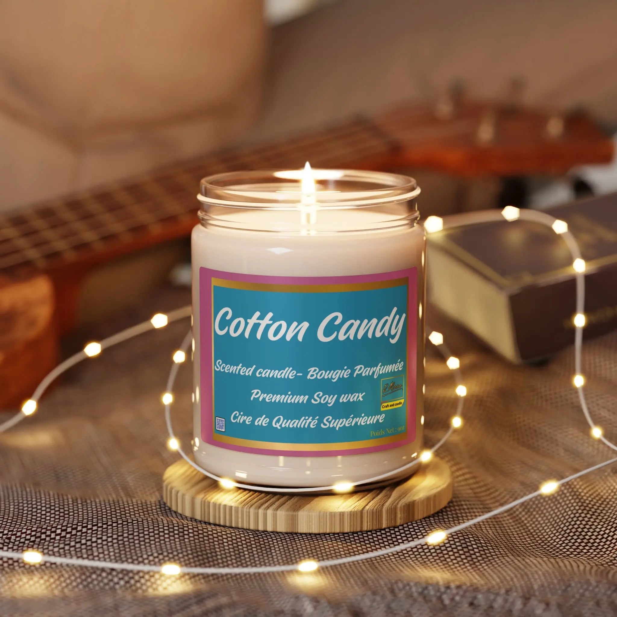 Cotton Candy Scented Candle Relaxa Candle Canada