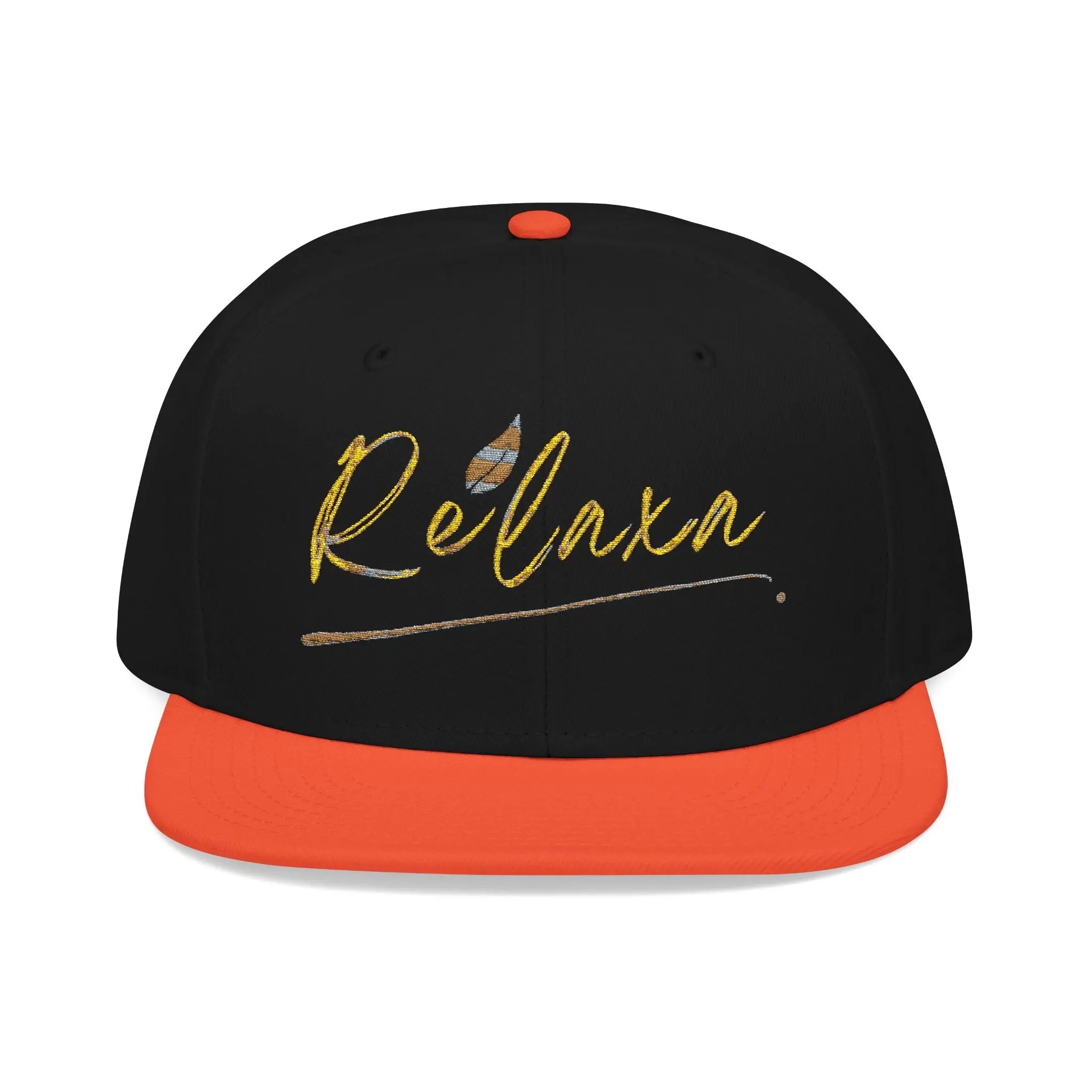 Relaxa Embroidered Snapback Cap - Casual Style Hat for Relaxation Lovers Printify