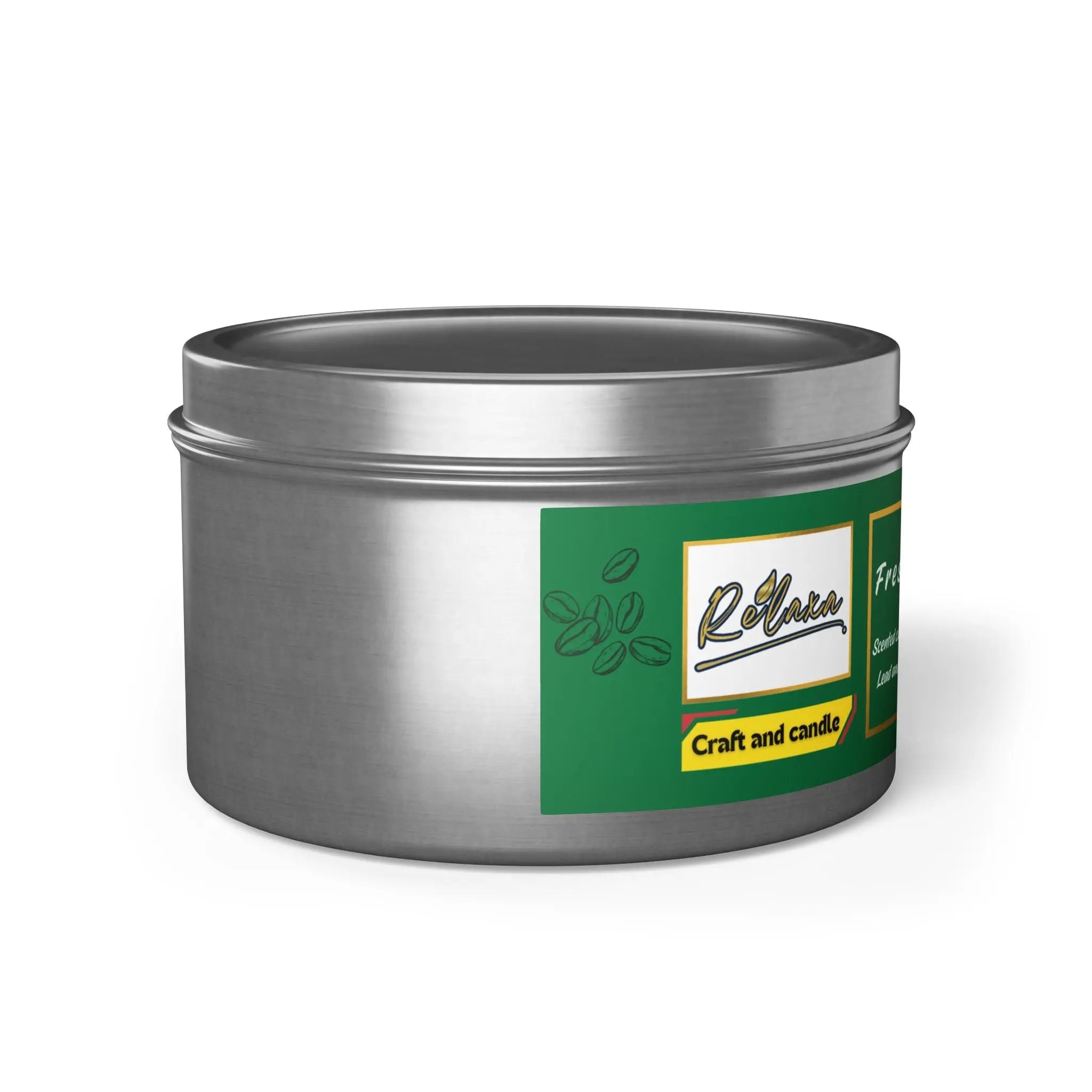 Coffee Tin Candles Relaxa Candle Canada