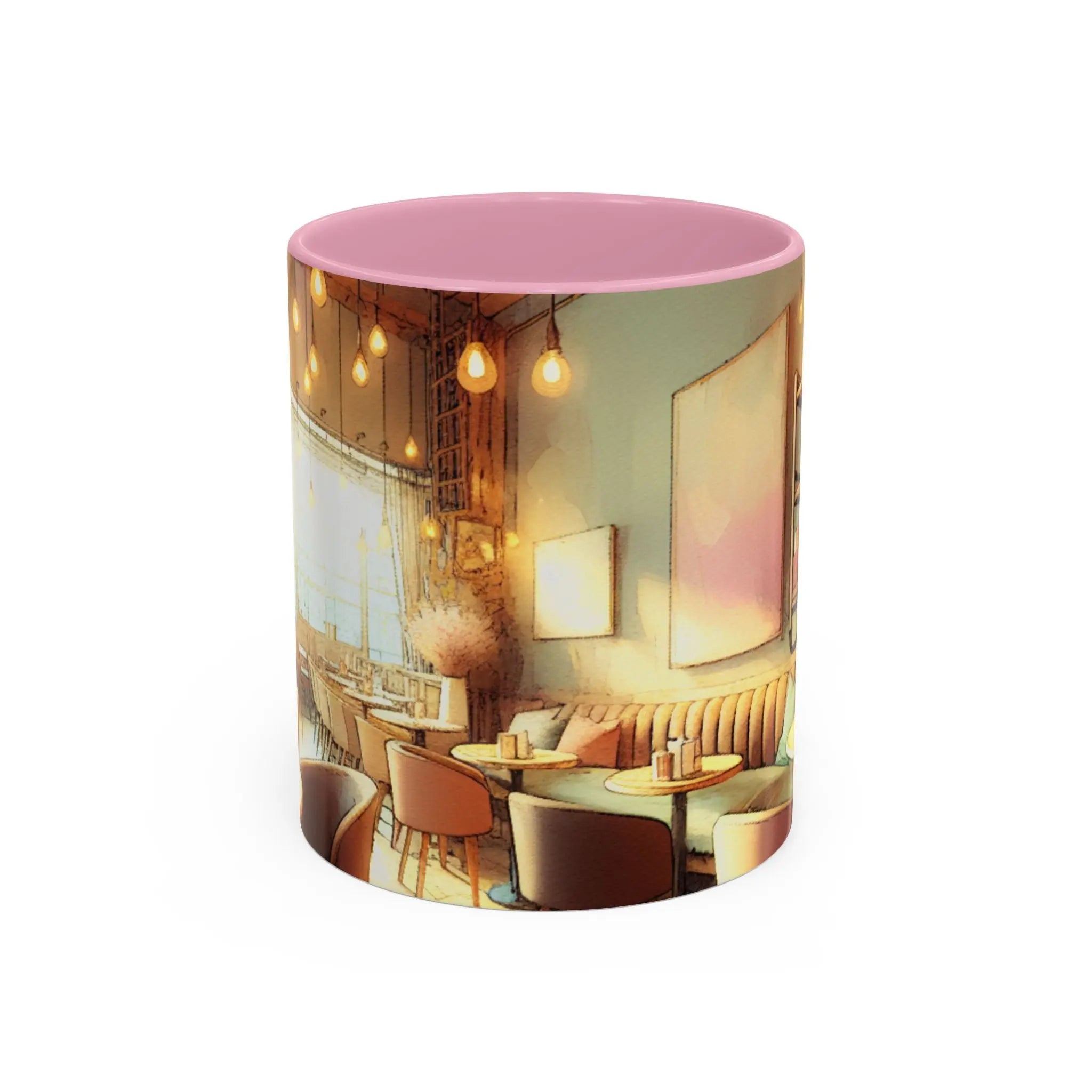Colorful Café Mug - 11oz & 15oz - Perfect for Coffee Lovers & Gift Giving Printify