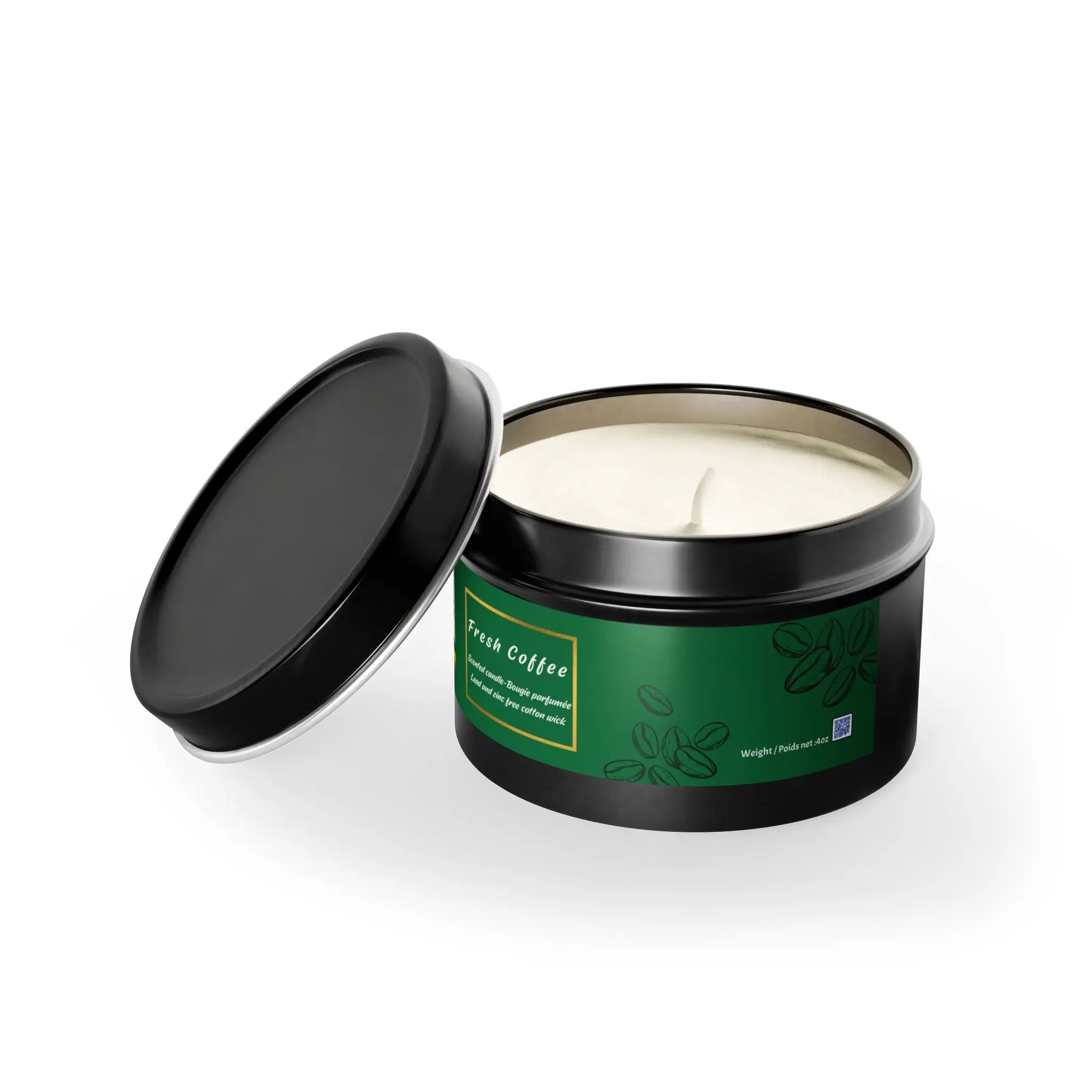 Coffee Tin Candles Printify