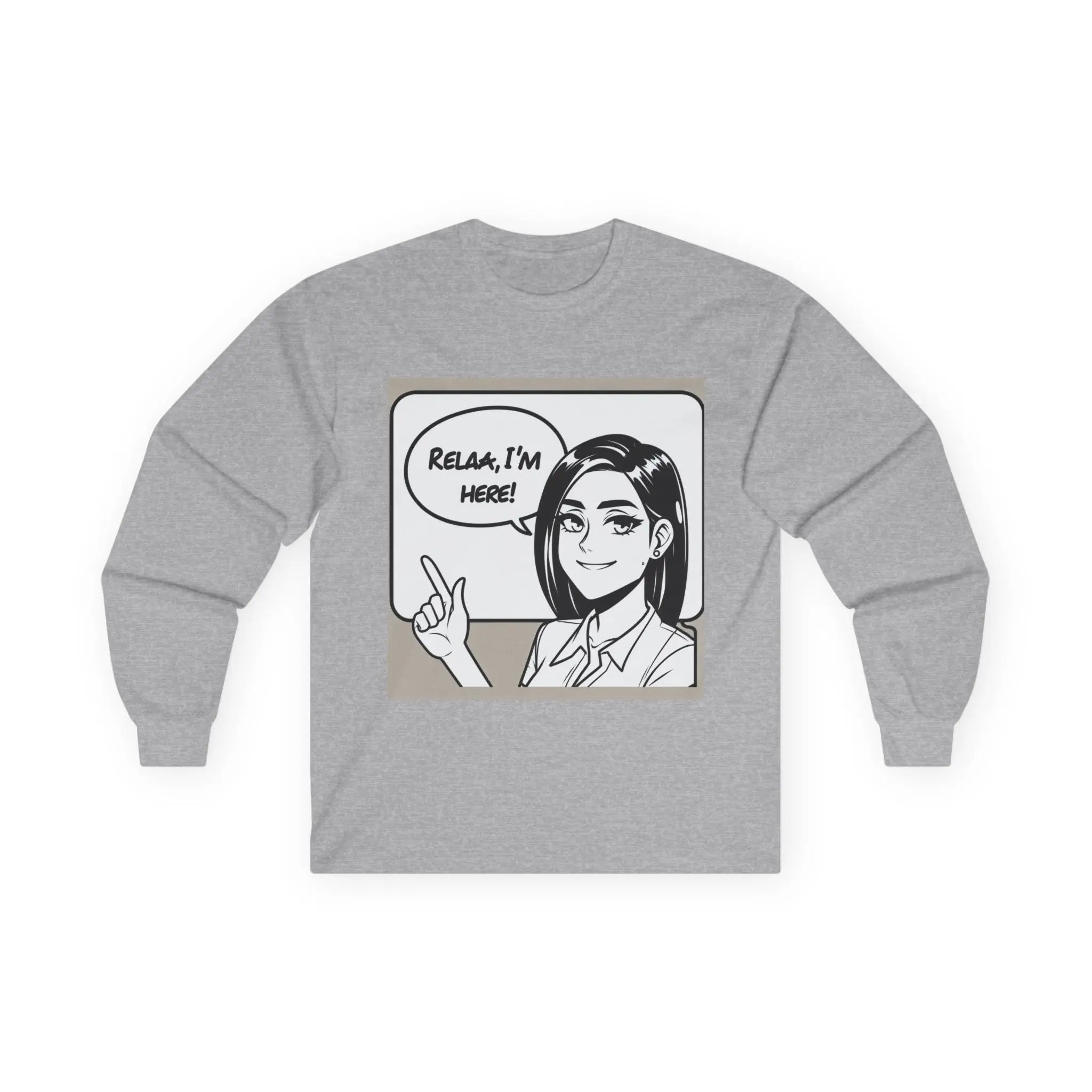 Relaxa Galaxy Unisex Ultra Cotton Long Sleeve Tee Printify