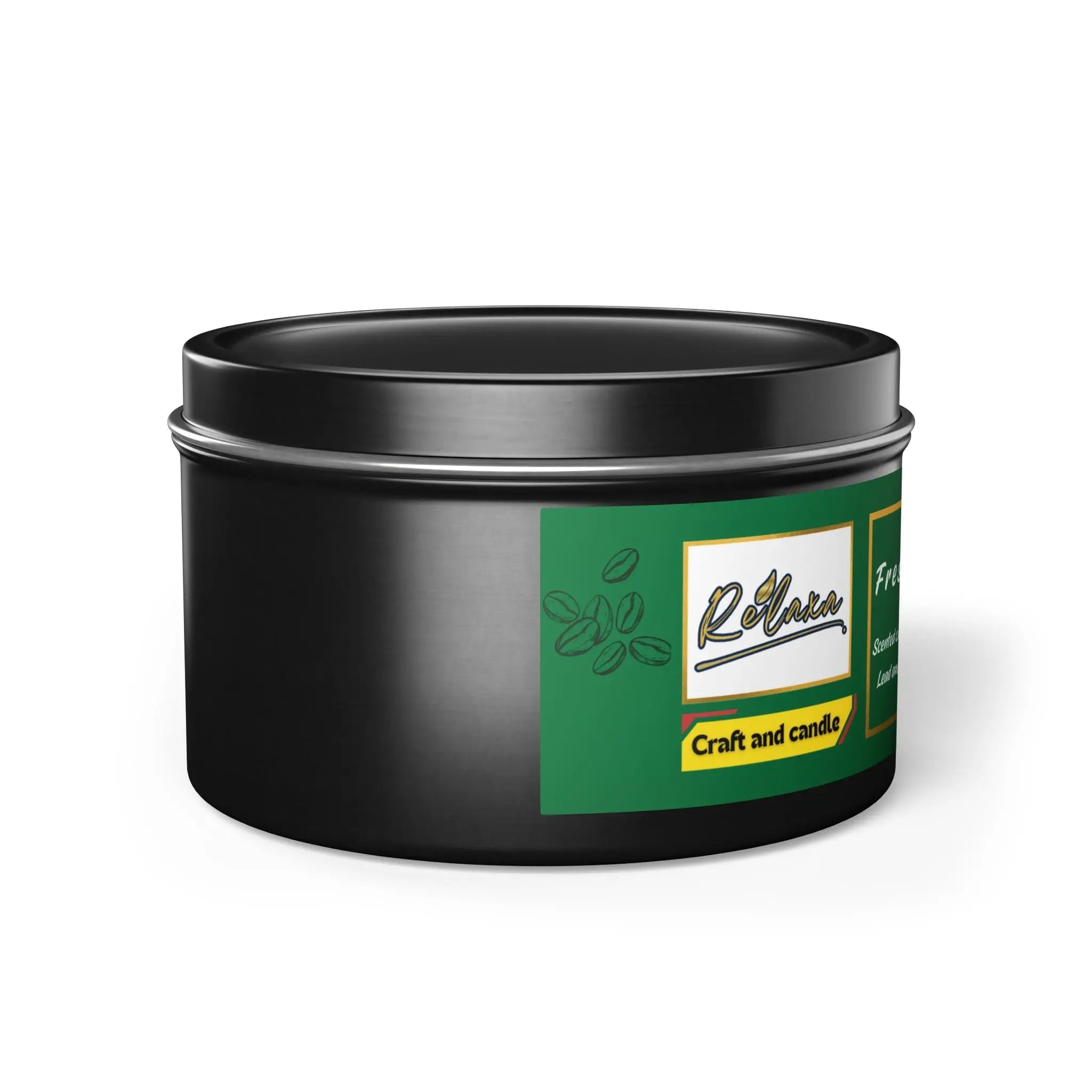 Coffee Tin Candles Printify