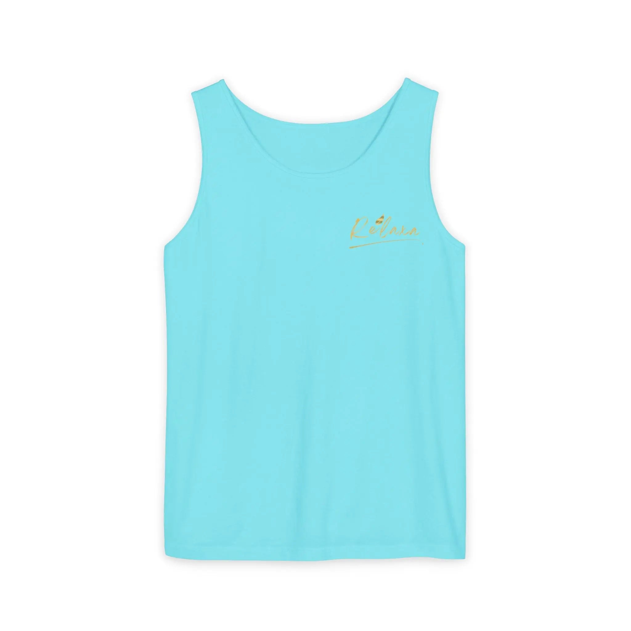 Unisex Relaxing Candle Graphic Tank Top - Perfect for Summer, Gifting & Relaxation Printify