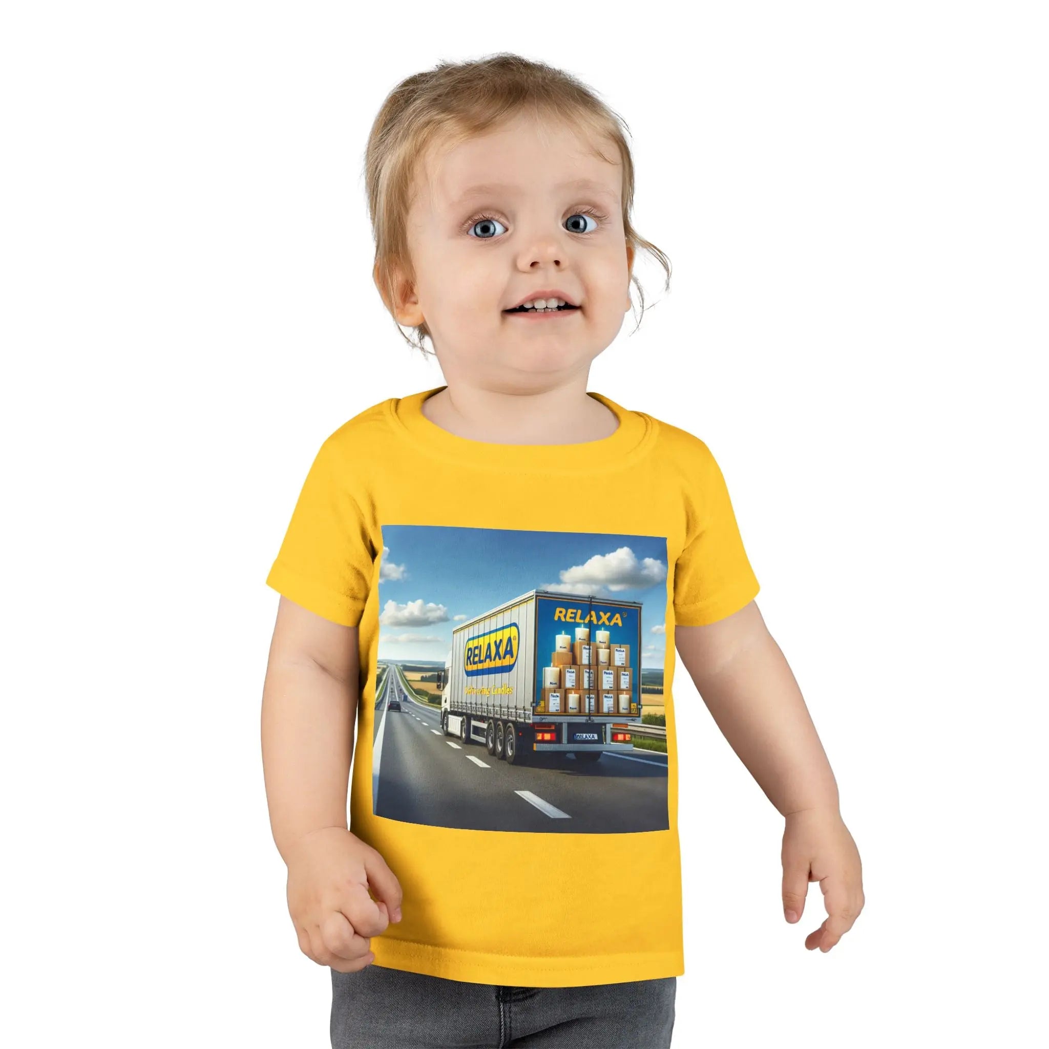 Relaxing Truck Toddler T-Shirt - Perfect for Little Adventurers Printify