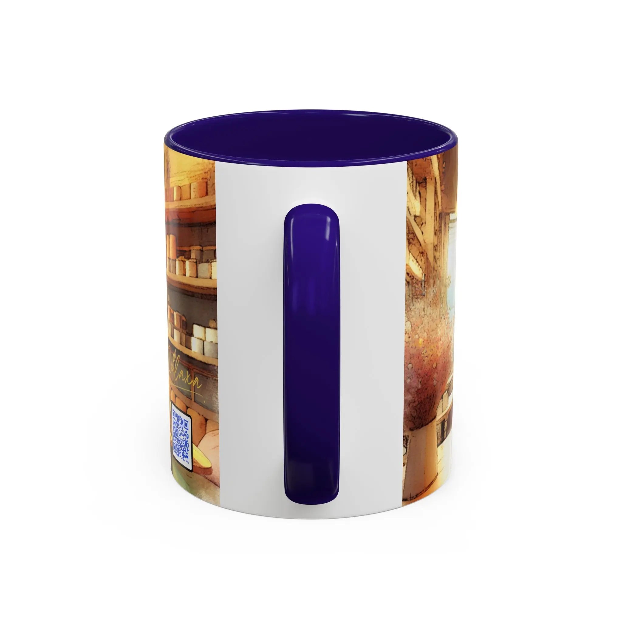 Colorful Café Mug - 11oz & 15oz - Perfect for Coffee Lovers & Gift Giving Printify