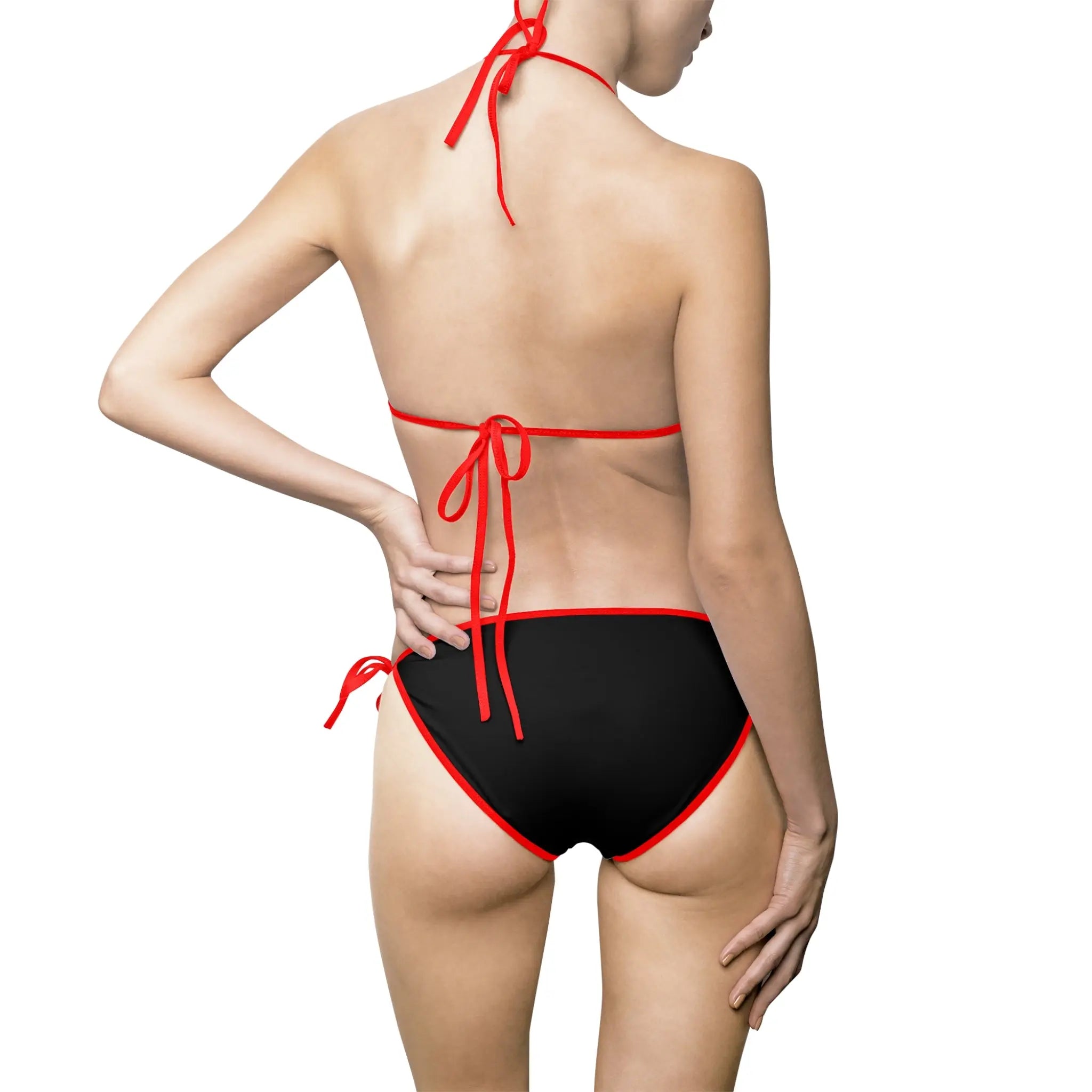 Relaxa Tropical Sunset Women's Bikini Swimsuit - Perfect for Beach Days & Pool Parties Printify
