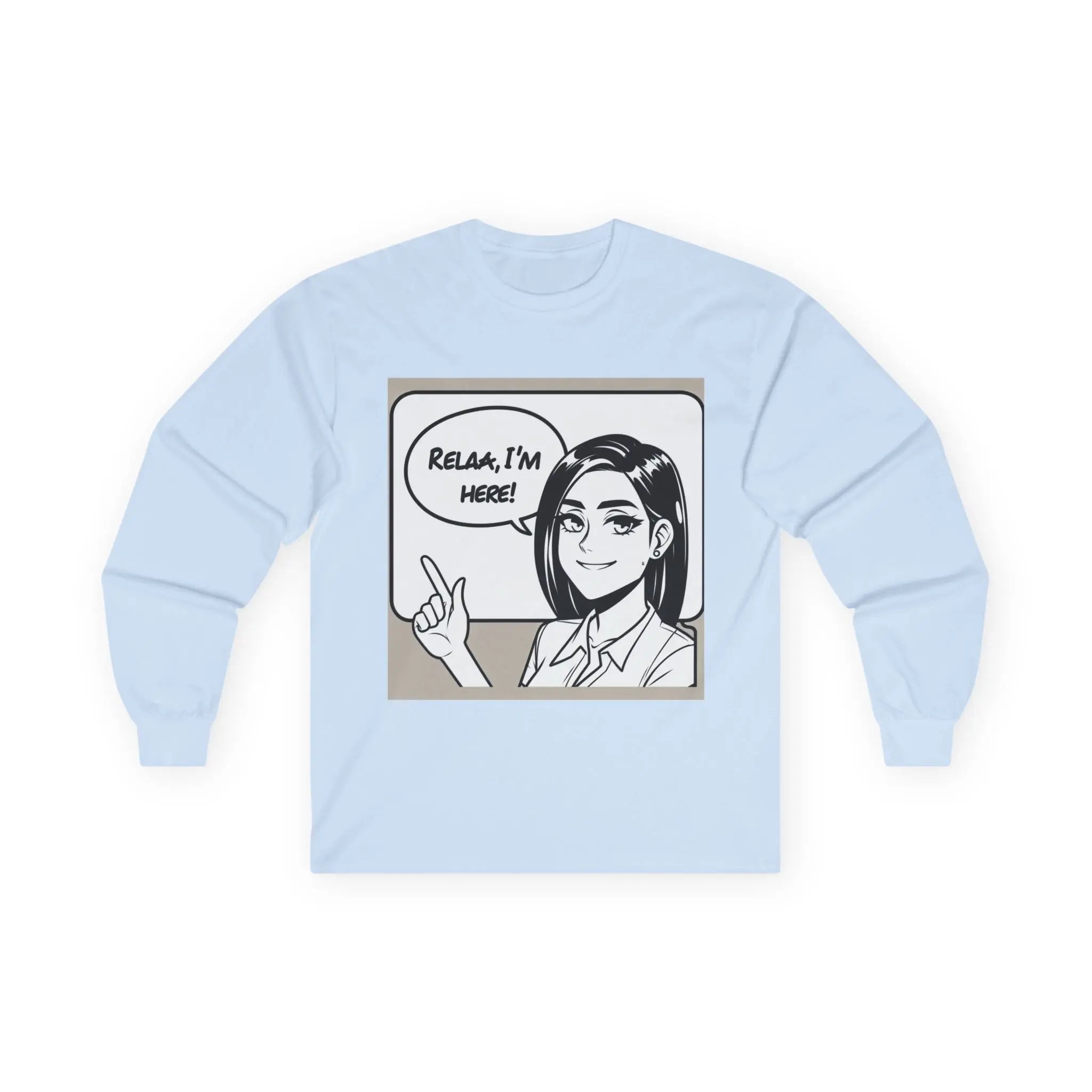 Relaxa Galaxy Unisex Ultra Cotton Long Sleeve Tee Printify