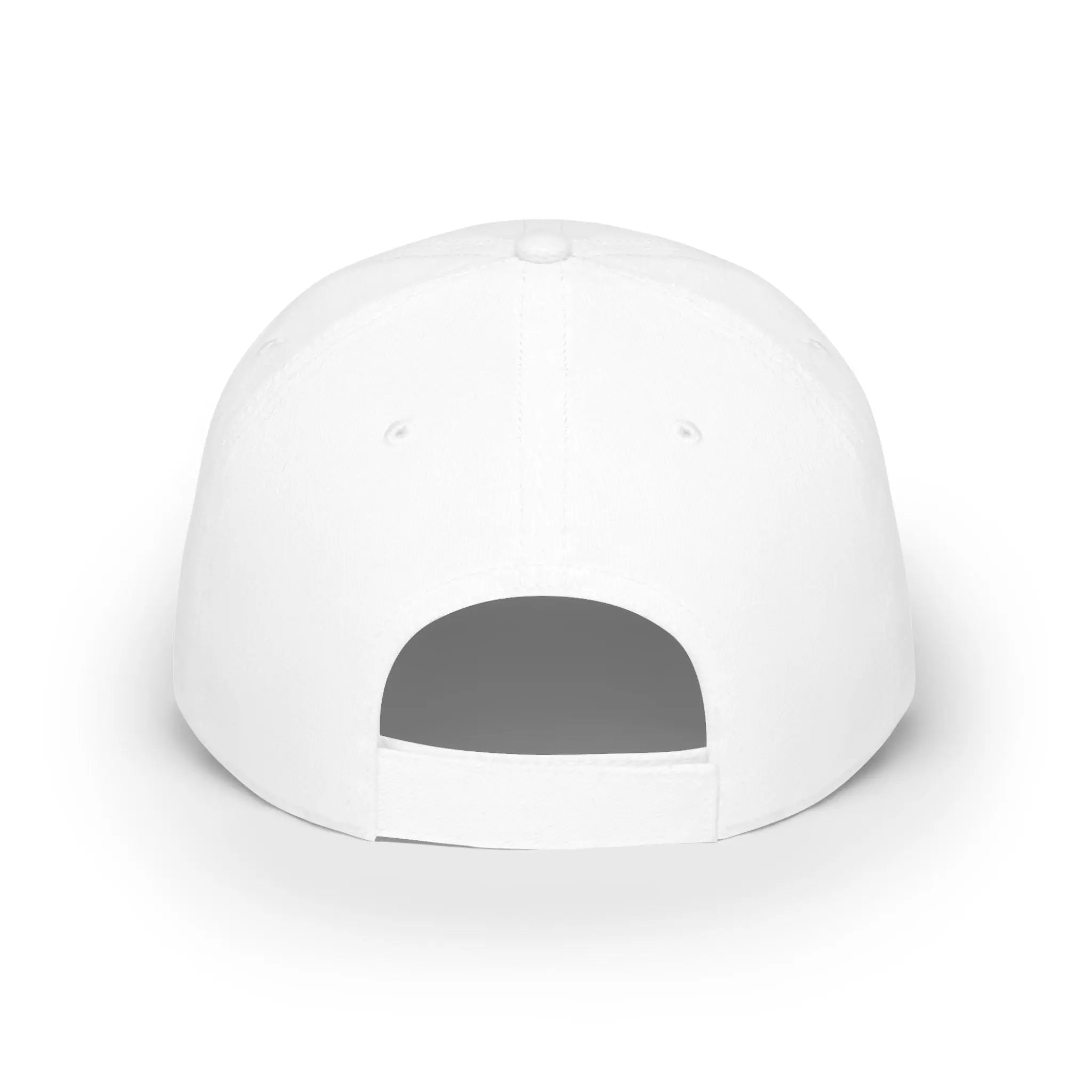 Relaxa Red Baseball Cap - Stylish Low Profile Cap for Casual Outings Printify