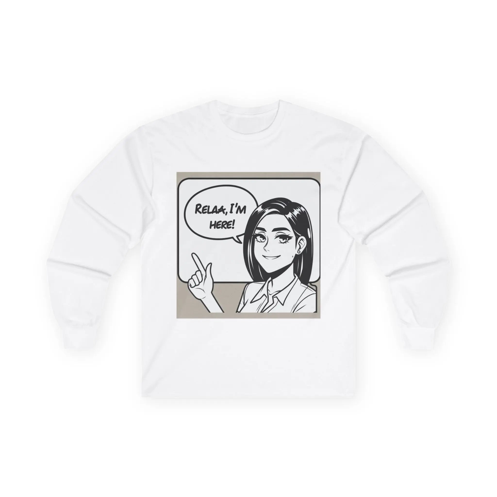 Relaxa Galaxy Unisex Ultra Cotton Long Sleeve Tee Printify