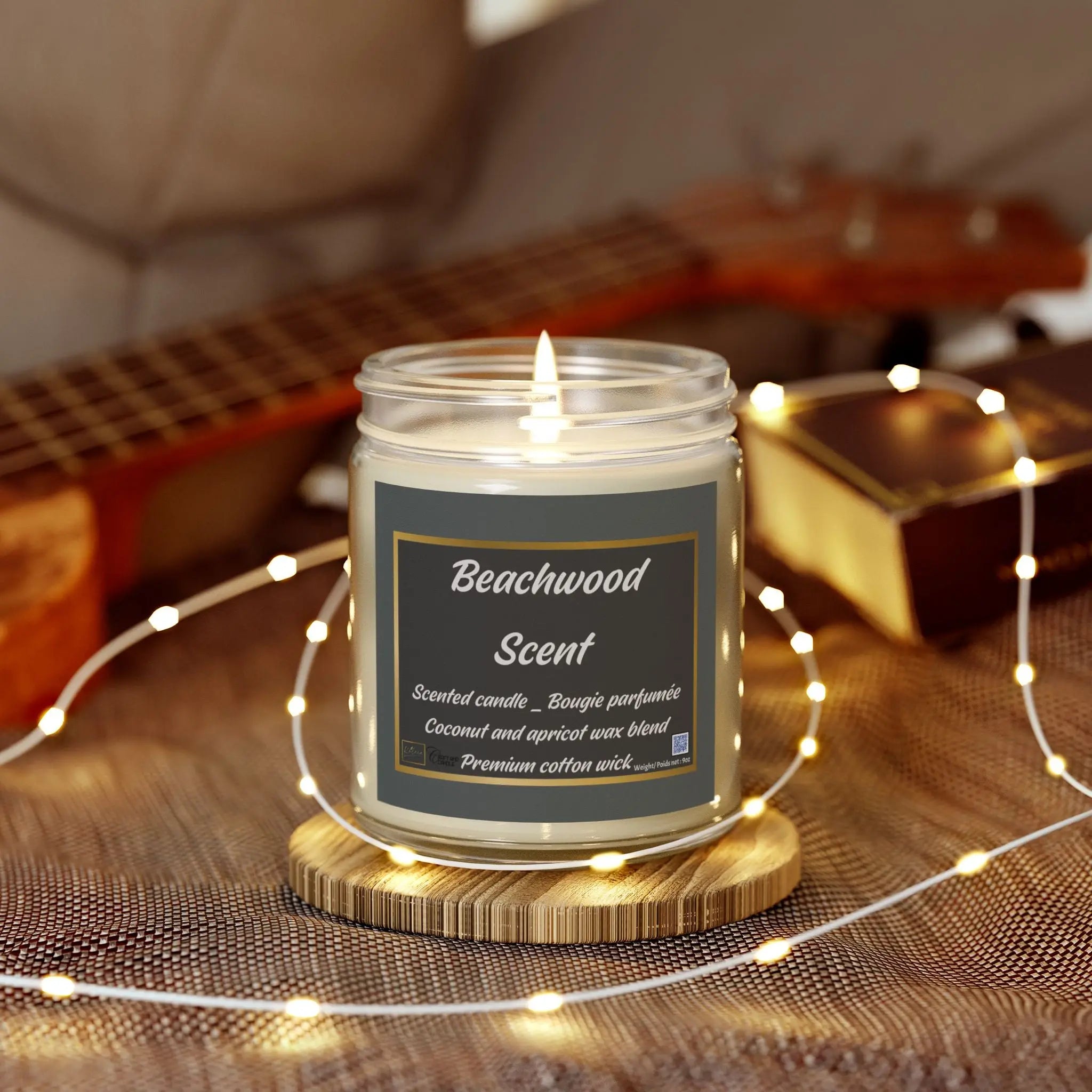 Candles, Beachwood scent Relaxa Candle Canada