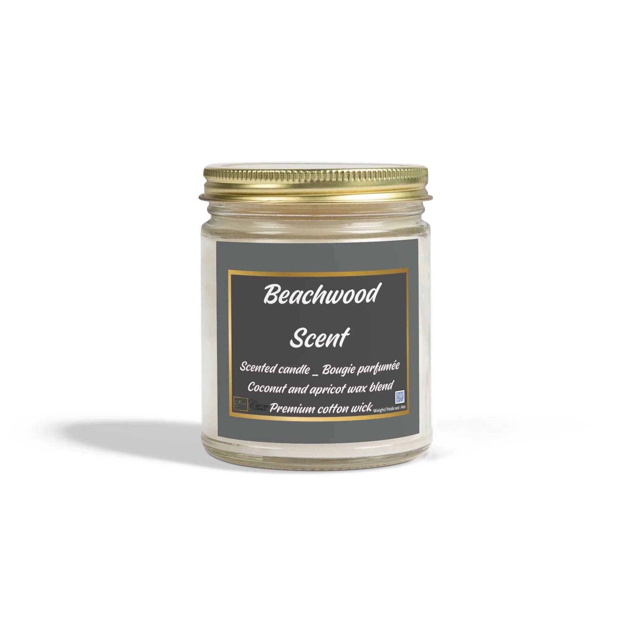 Candles, Beachwood scent Printify