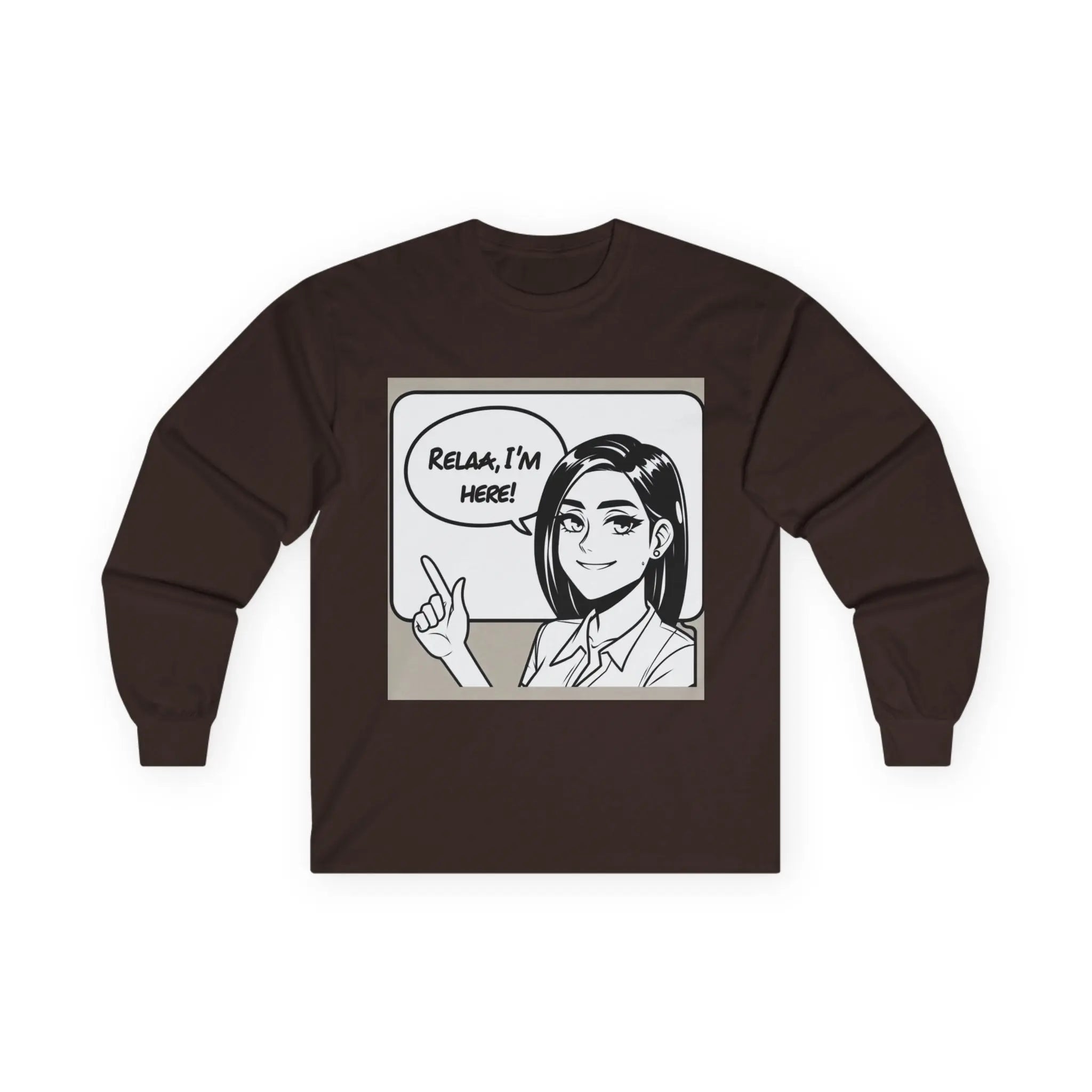 Relaxa Galaxy Unisex Ultra Cotton Long Sleeve Tee Printify