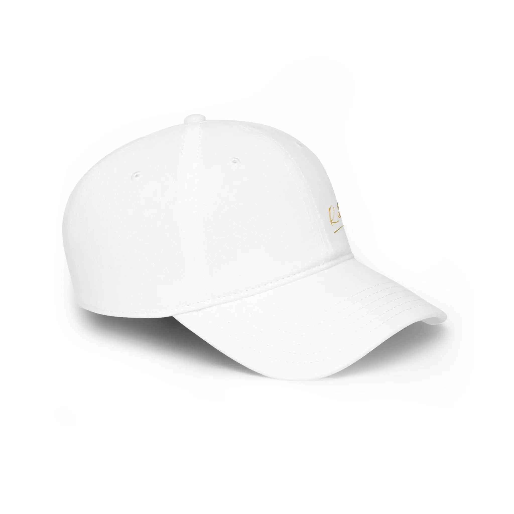 Relaxa Red Baseball Cap - Stylish Low Profile Cap for Casual Outings Printify