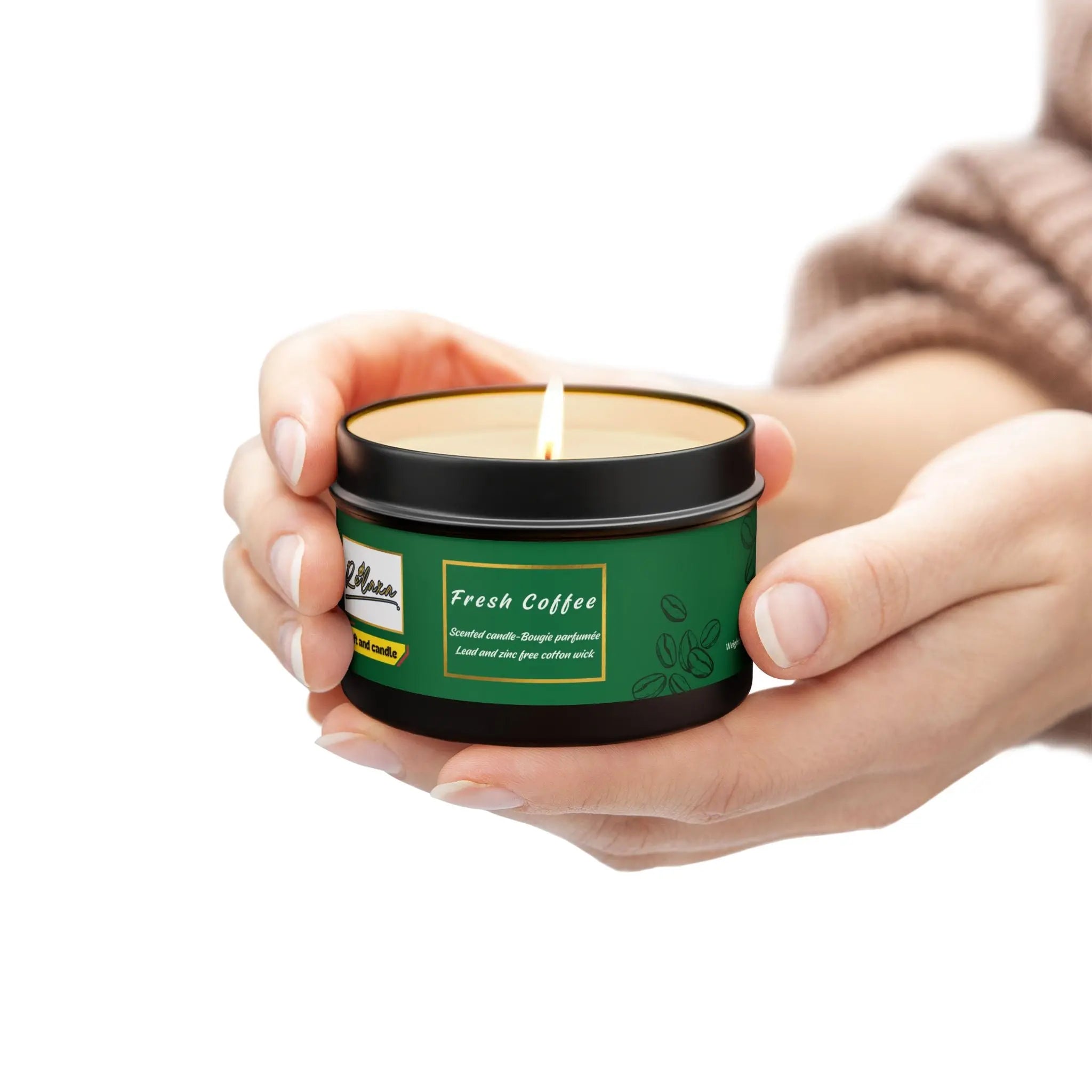 Coffee Tin Candles Printify