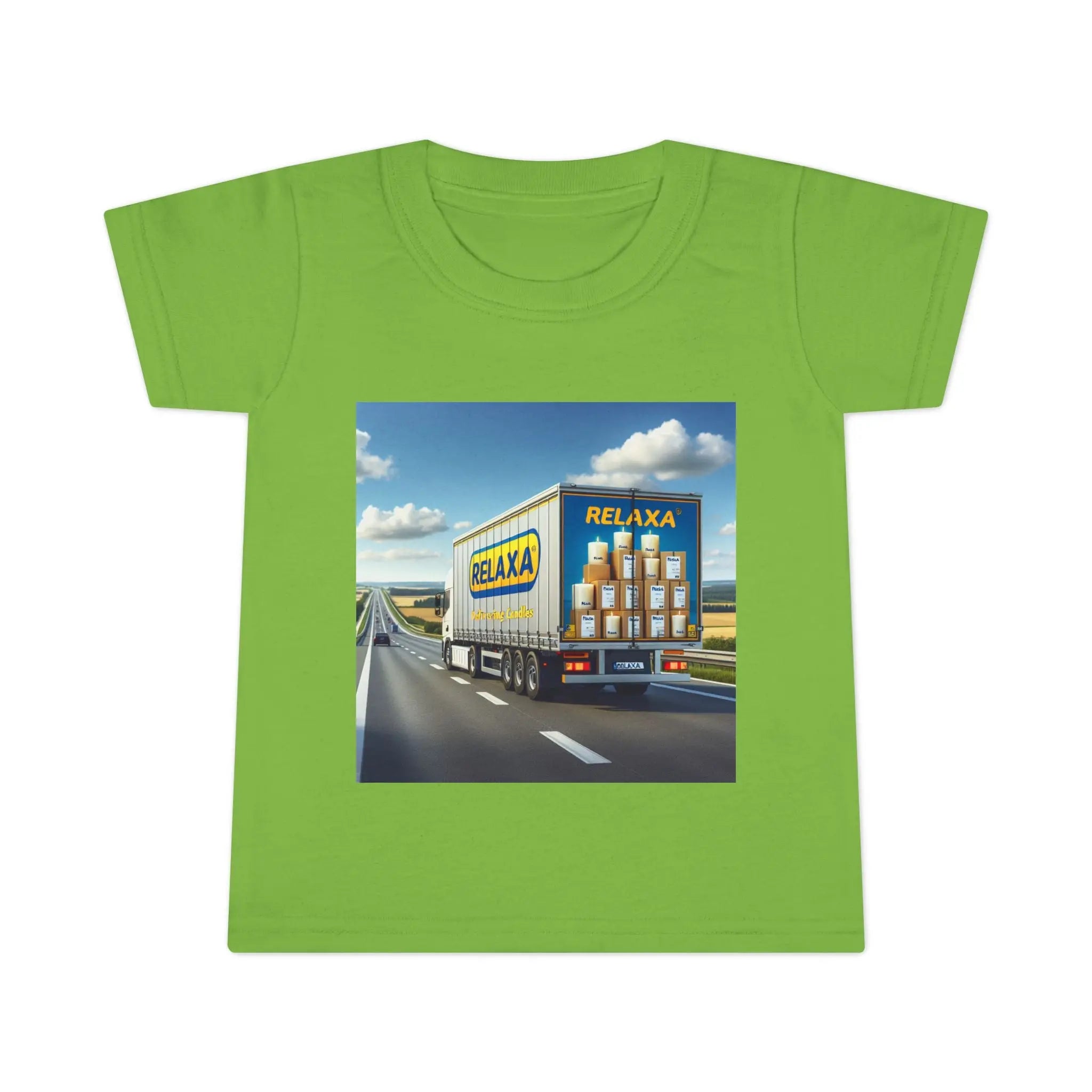 Relaxing Truck Toddler T-Shirt - Perfect for Little Adventurers Printify