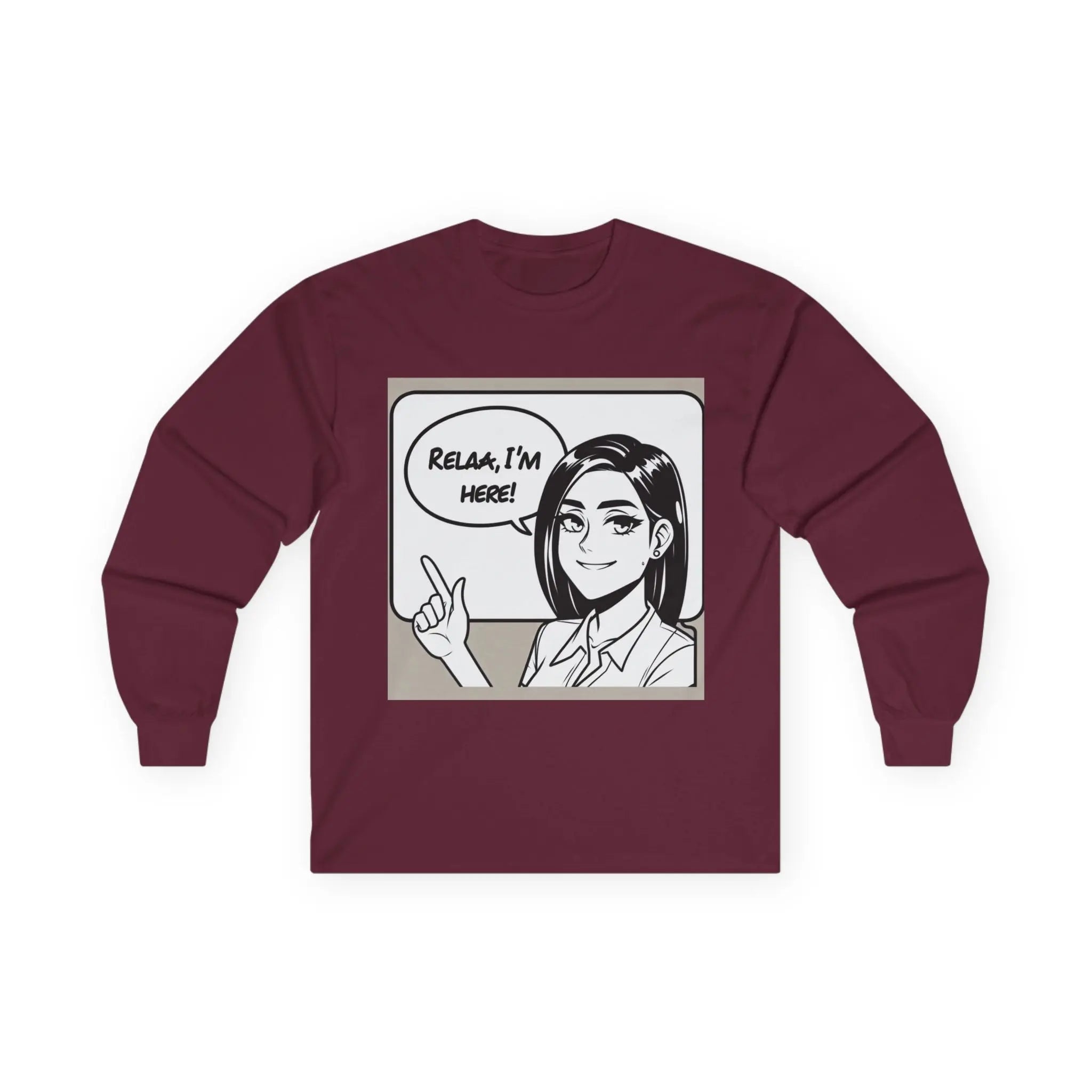 Relaxa Galaxy Unisex Ultra Cotton Long Sleeve Tee Printify