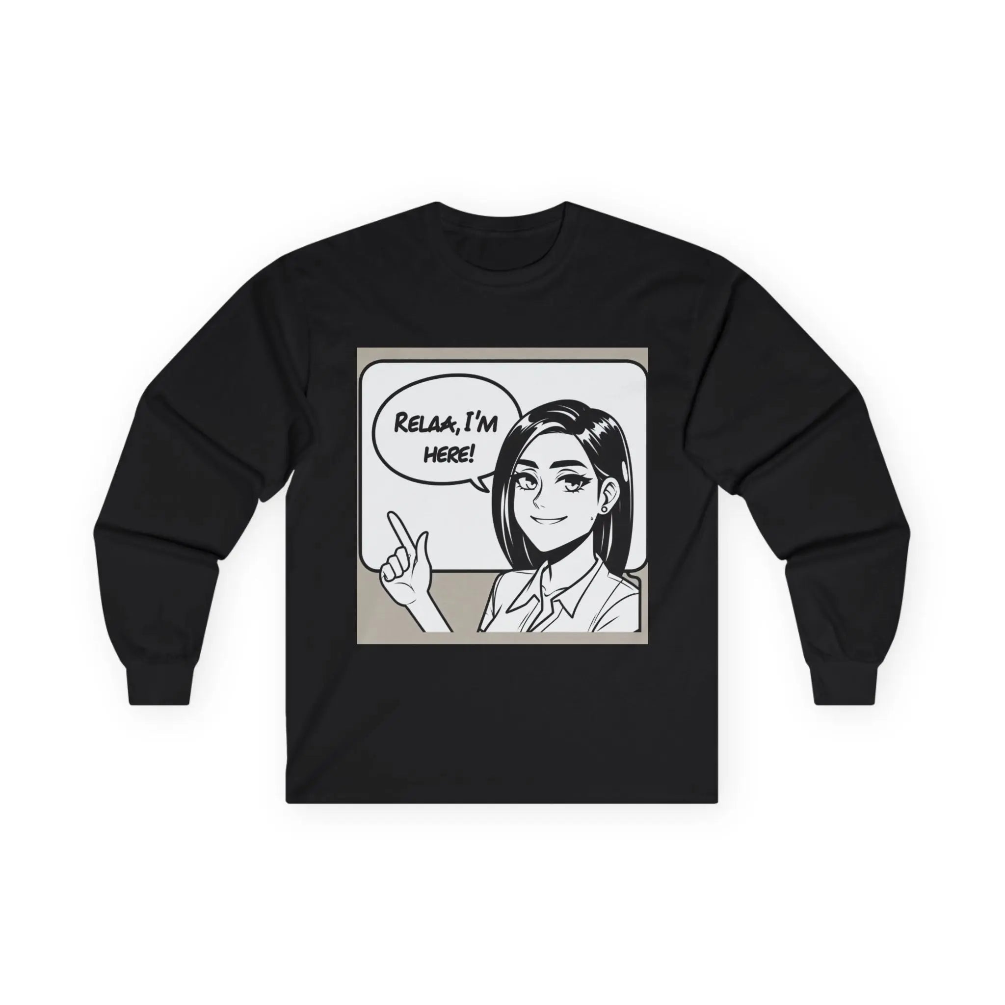 Relaxa Galaxy Unisex Ultra Cotton Long Sleeve Tee Printify