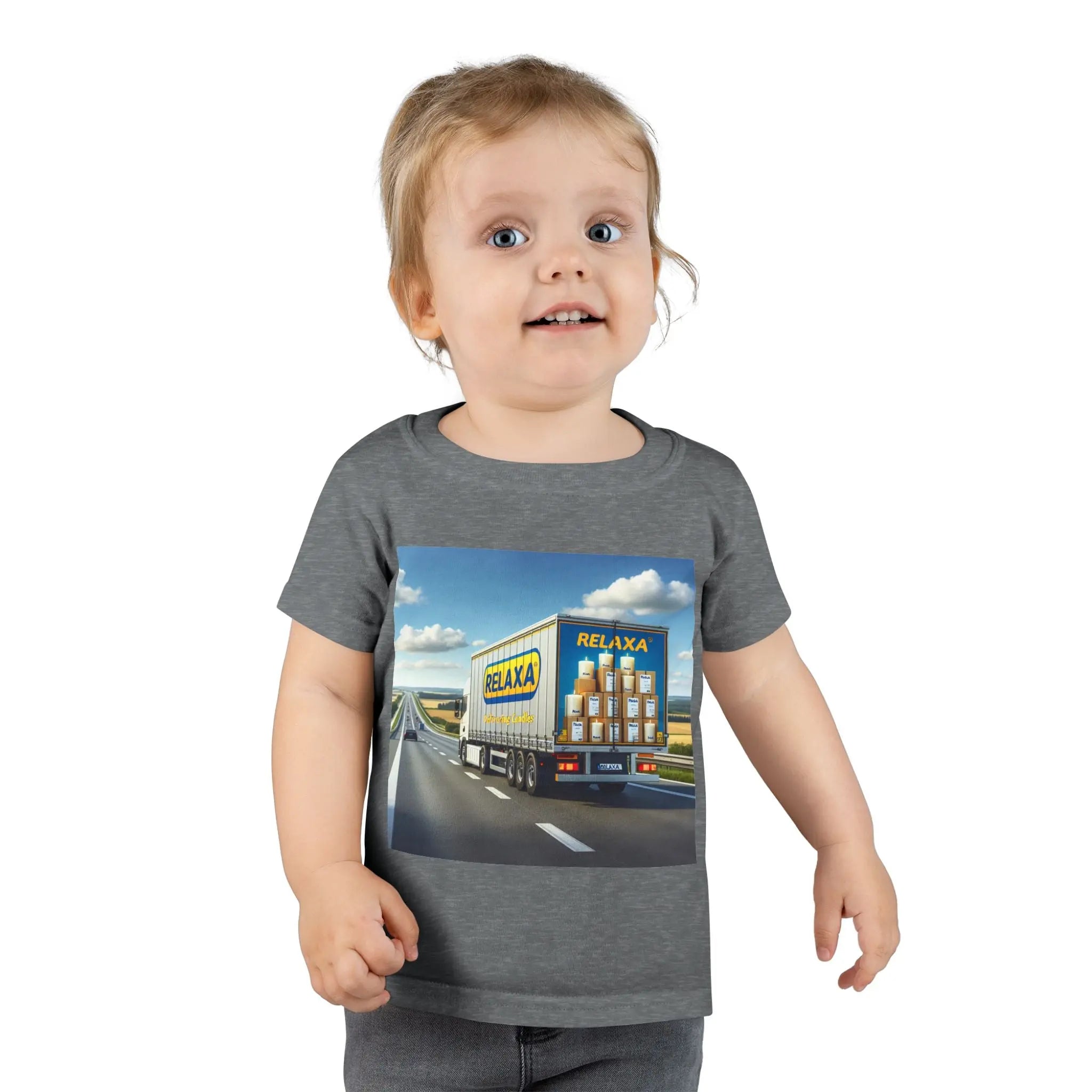 Relaxing Truck Toddler T-Shirt - Perfect for Little Adventurers Printify
