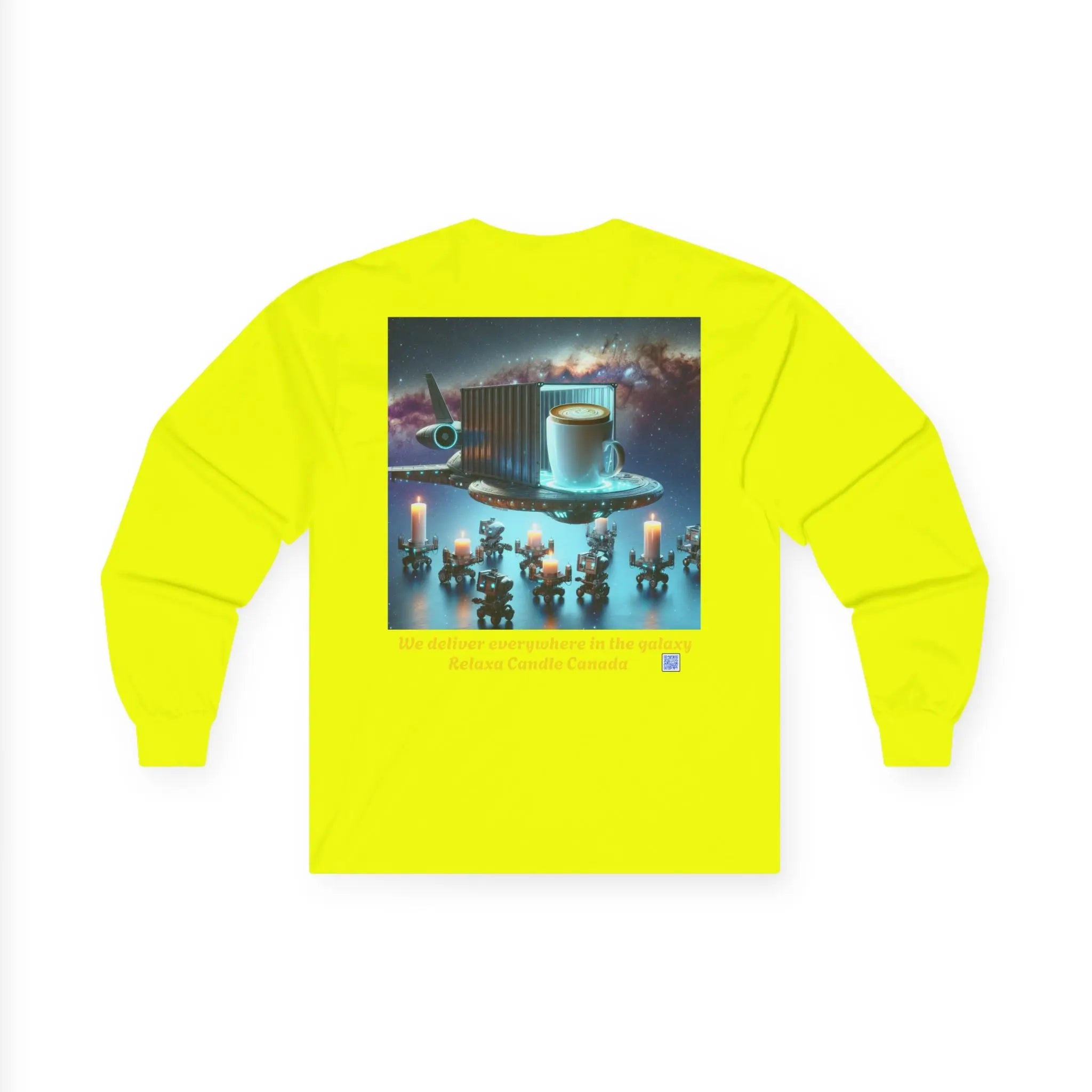 Relaxa Galaxy Unisex Ultra Cotton Long Sleeve Tee Printify