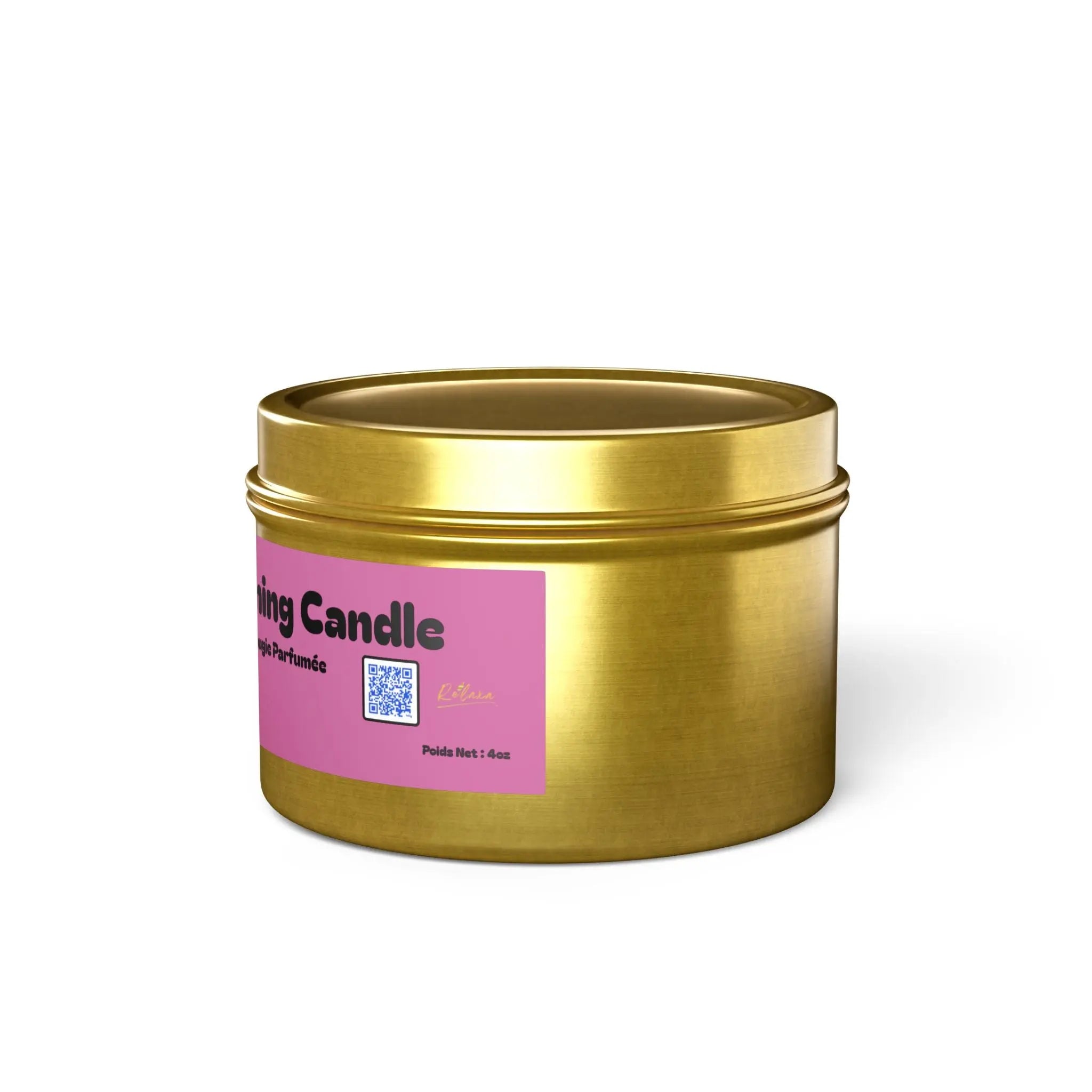 Luxurious Morning Soy Candles, Scented Candle for Relaxation, Home Fragrance Gift, Eco-Friendly Candle, Tin Candle for Aromatherapy Printify