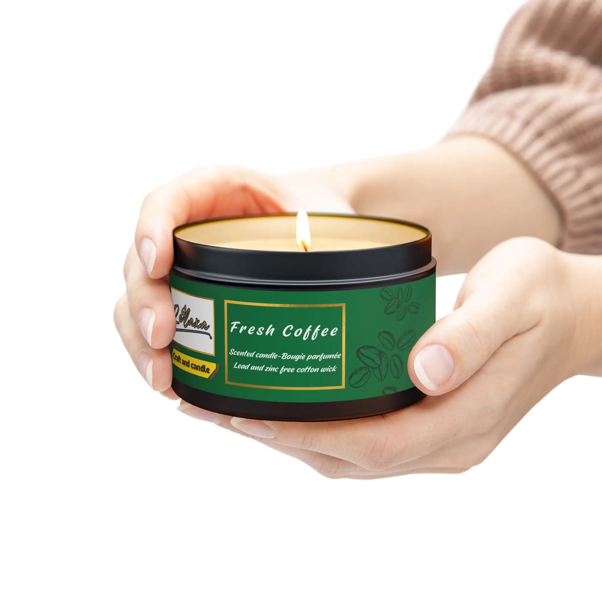 Coffee Tin Candles Printify