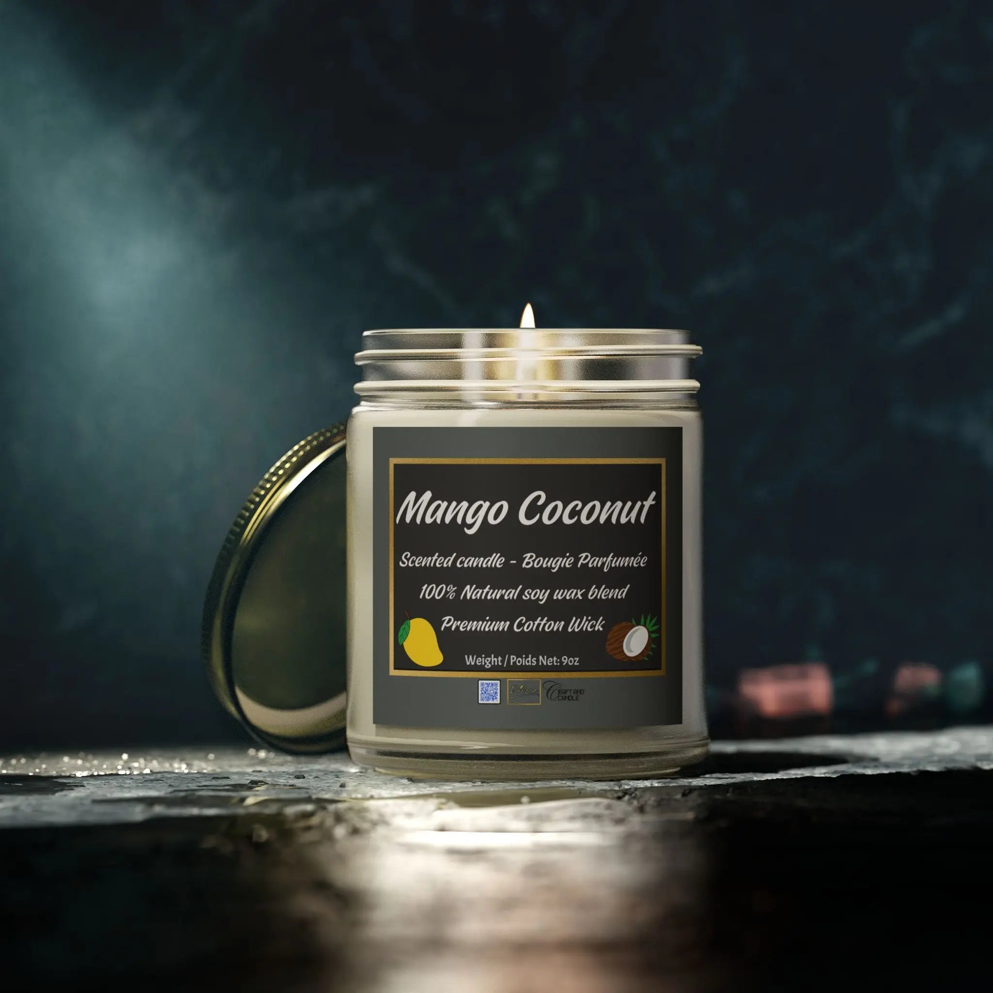 Mango Coconut Candle Relaxa Candle Canada