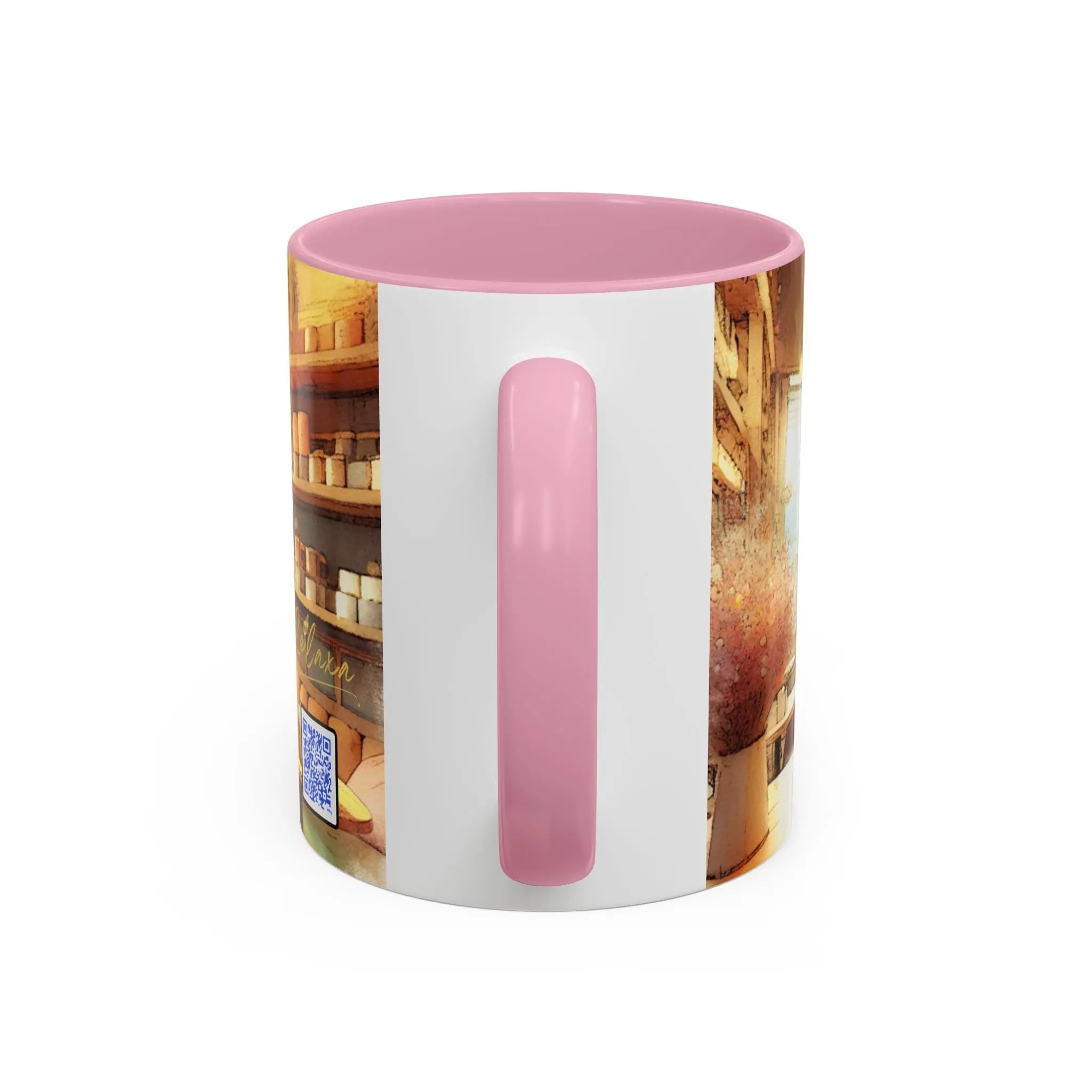 Colorful Café Mug - 11oz & 15oz - Perfect for Coffee Lovers & Gift Giving Printify