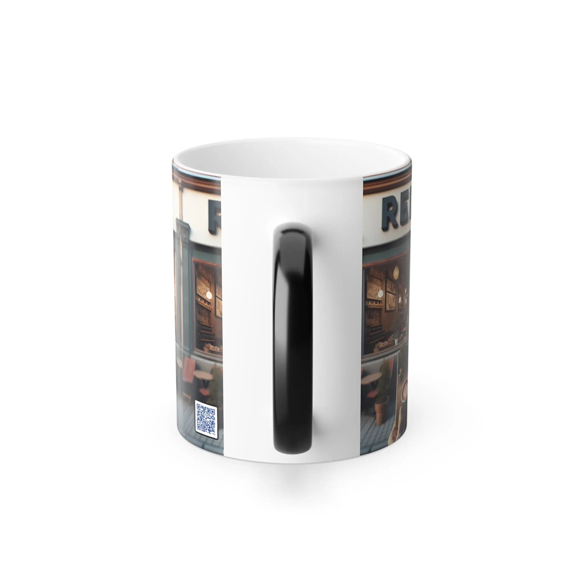 Cozy Color Morphing Coffee Mug - Relax at Your Favorite Cafe Design Printify