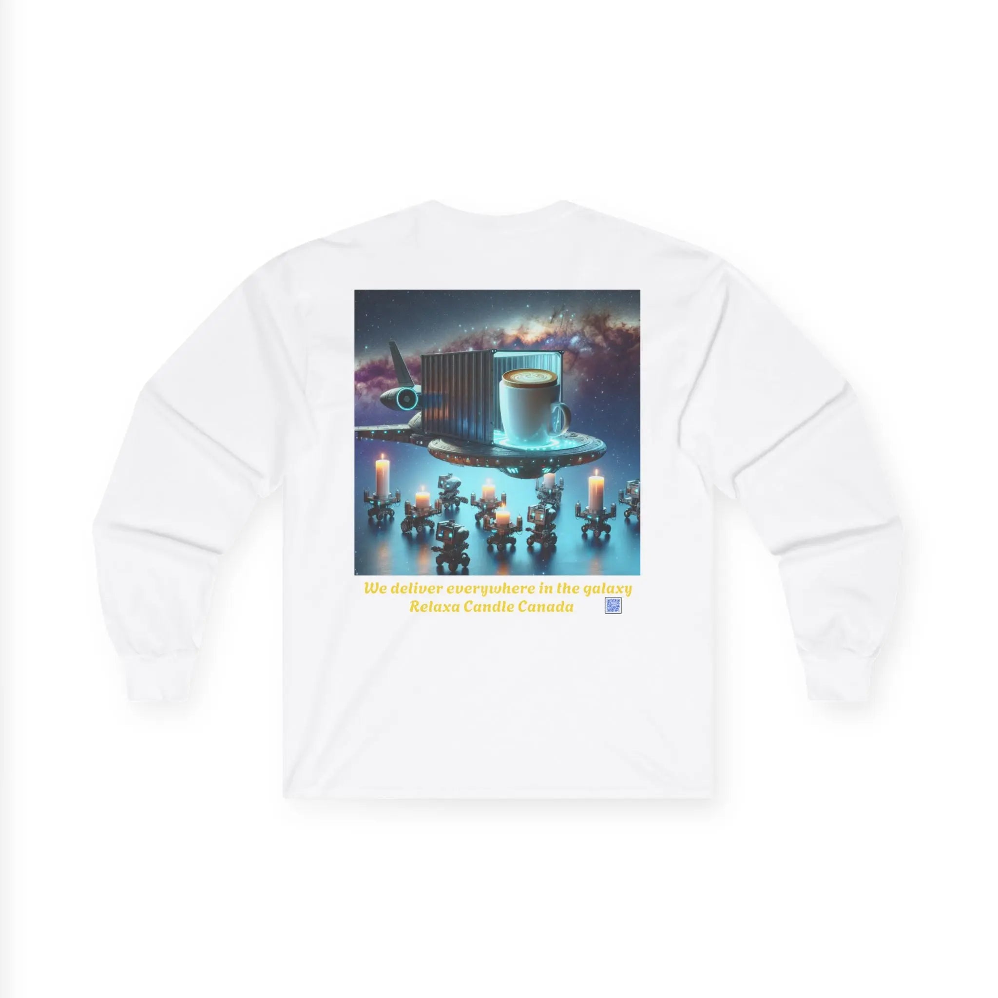 Relaxa Galaxy Unisex Ultra Cotton Long Sleeve Tee Printify