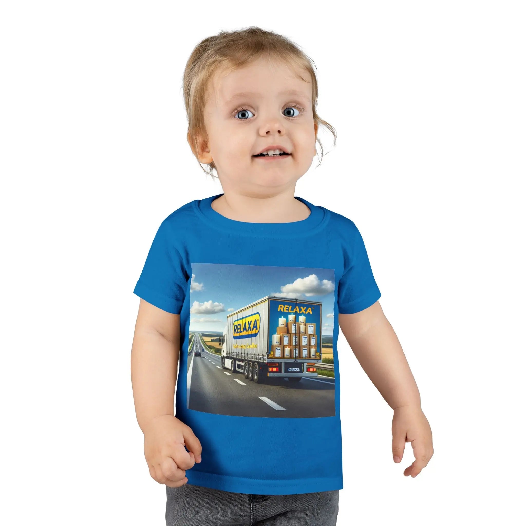 Relaxing Truck Toddler T-Shirt - Perfect for Little Adventurers Printify