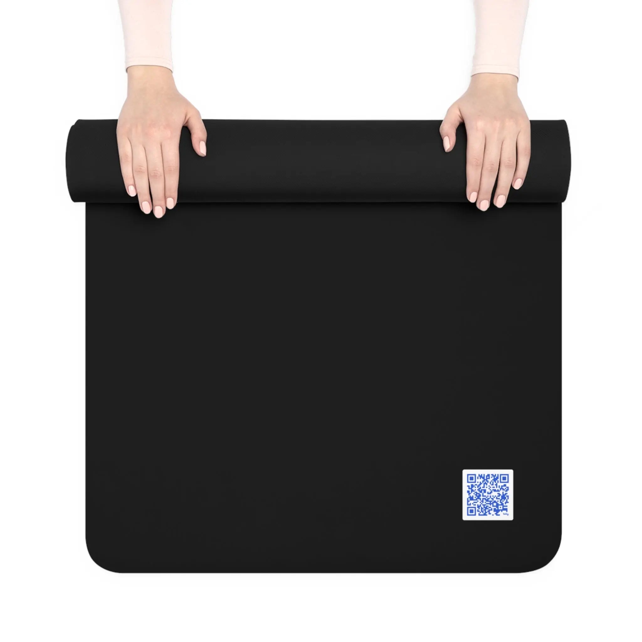 Relaxâ Rubber Yoga Mat - Mindful Meditation & Wellness Essential Printify