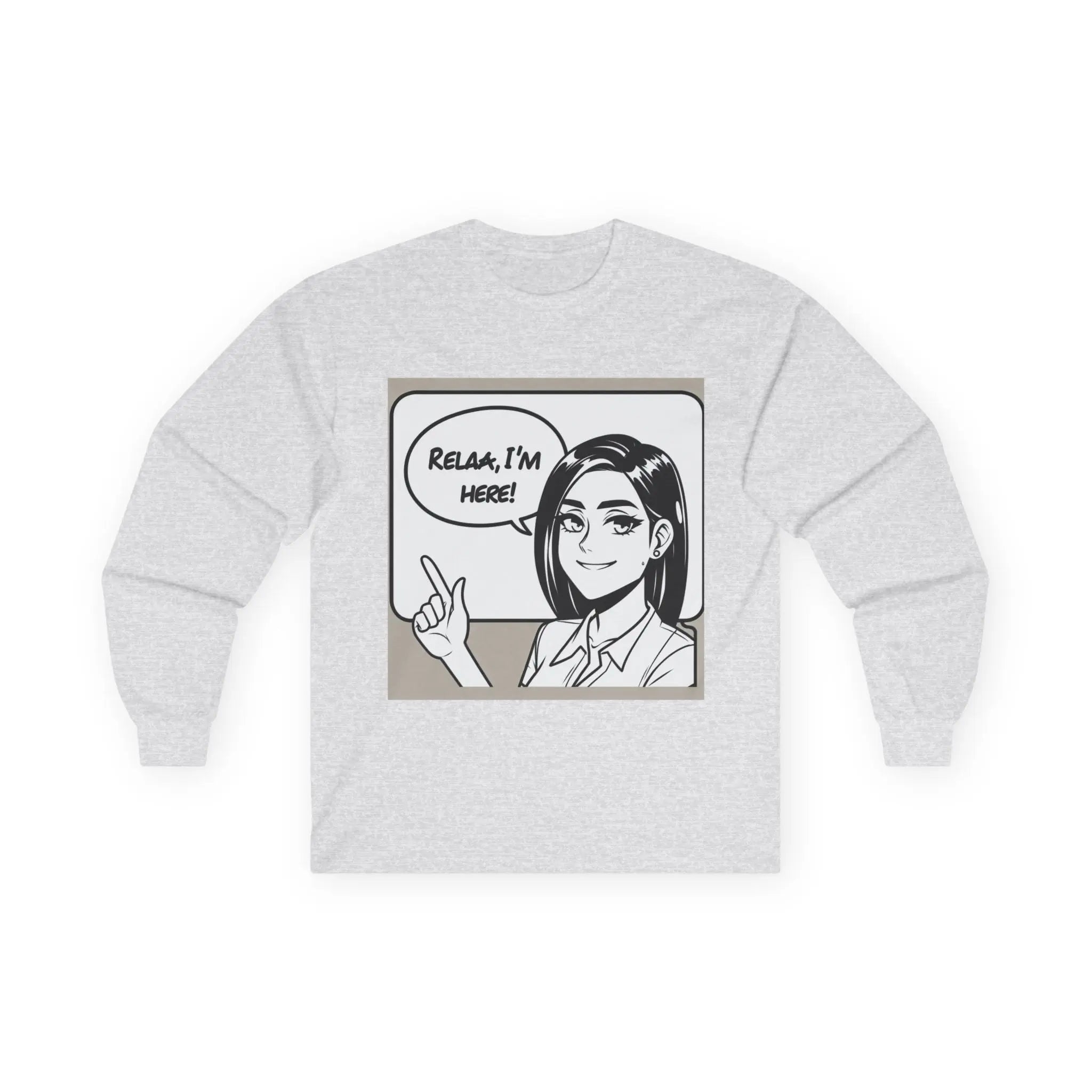 Relaxa Galaxy Unisex Ultra Cotton Long Sleeve Tee Printify