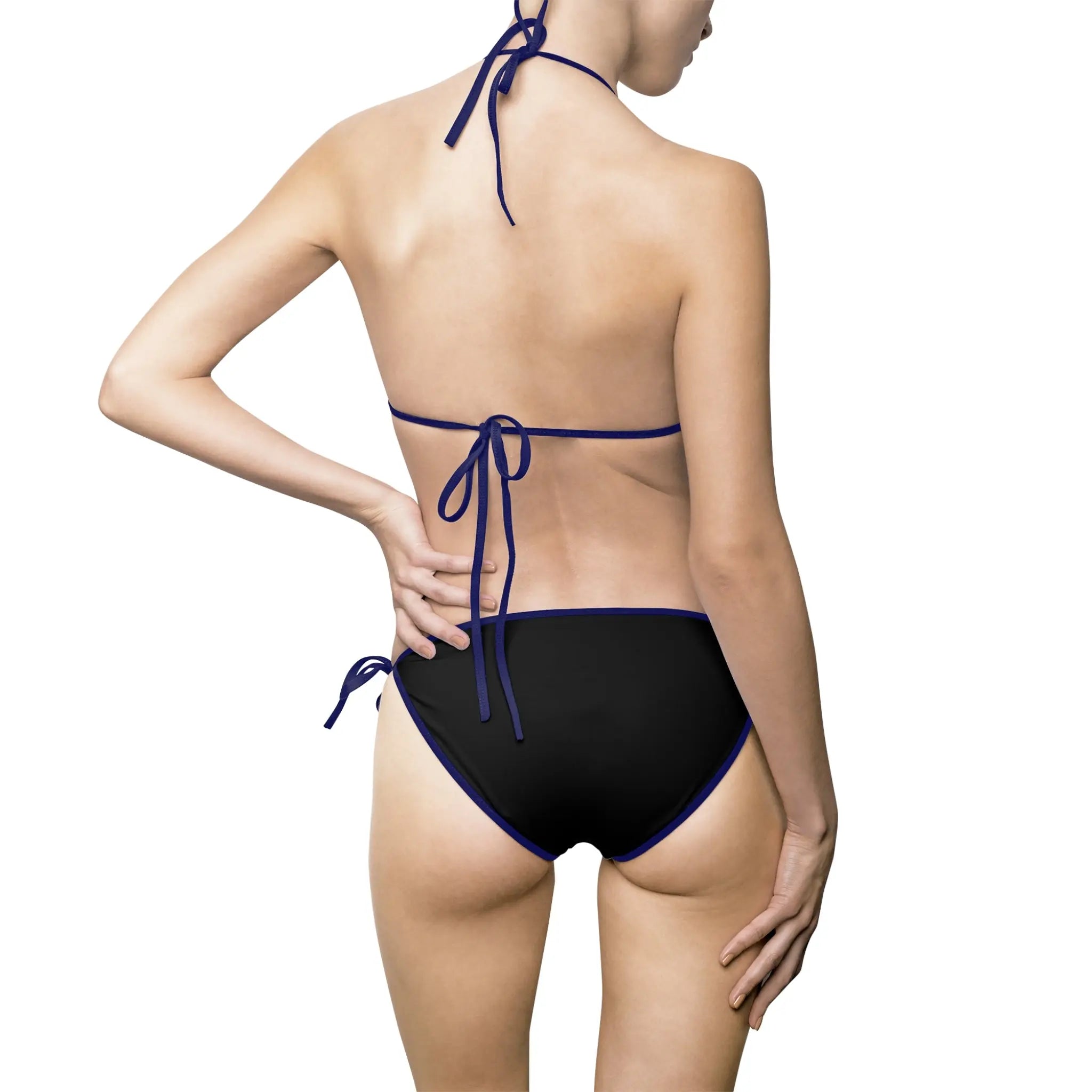 Relaxa Tropical Sunset Women's Bikini Swimsuit - Perfect for Beach Days & Pool Parties Printify