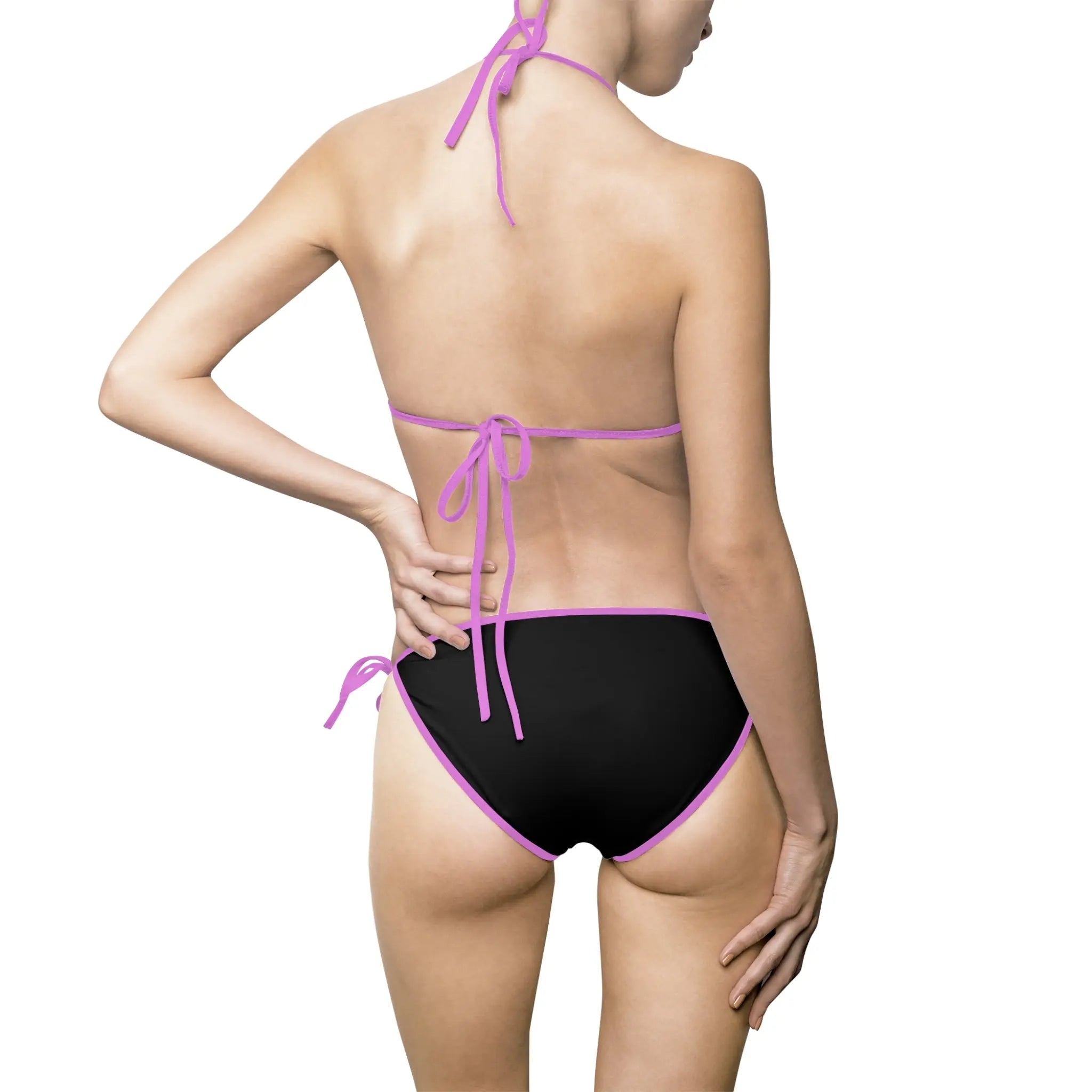 Relaxa Tropical Sunset Women's Bikini Swimsuit - Perfect for Beach Days & Pool Parties Printify