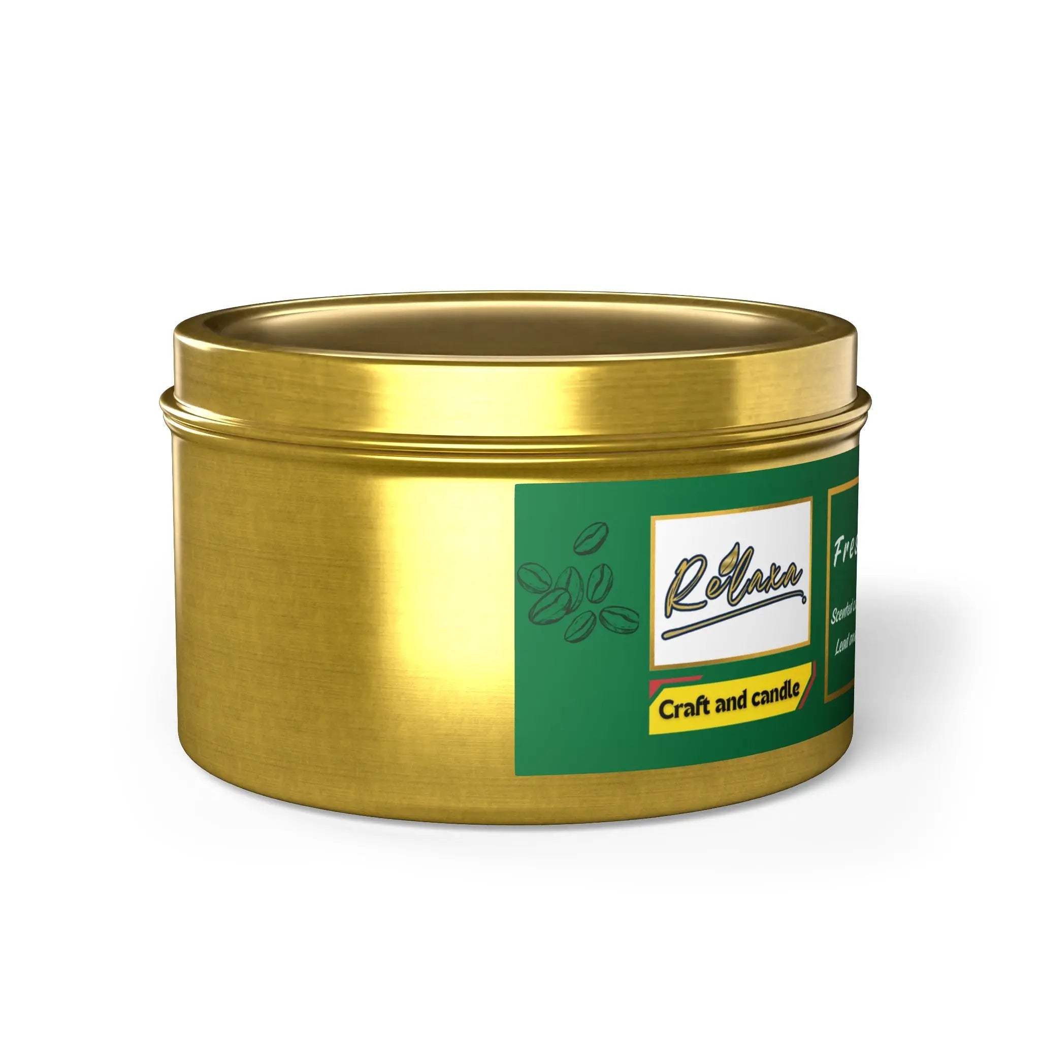 Coffee Tin Candles Printify